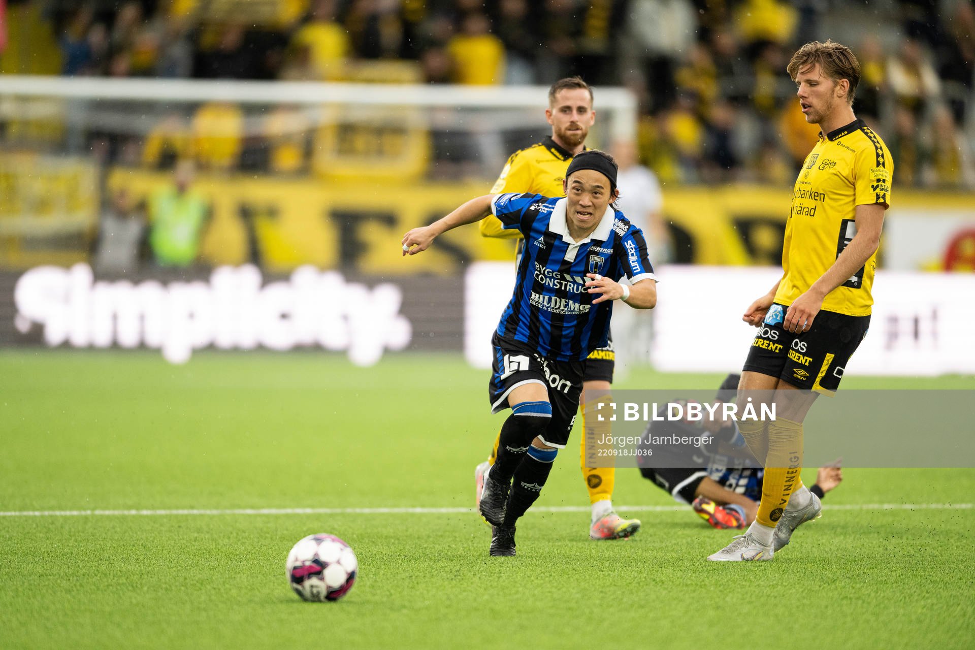 Sirius Yukiya Sugita och Elfsborgs Noah Söderberg