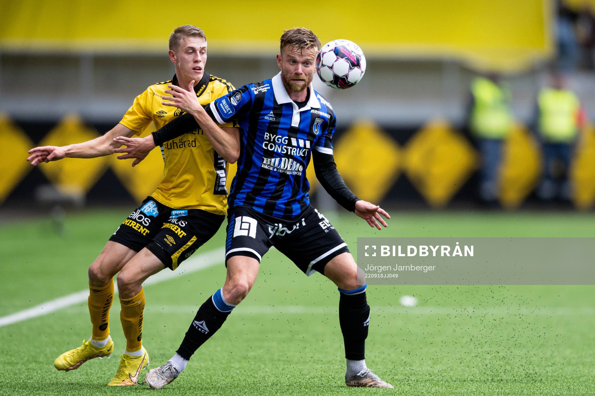 Elfsborgs Alexander Bernhardsson och Sirius Dennis Widgren