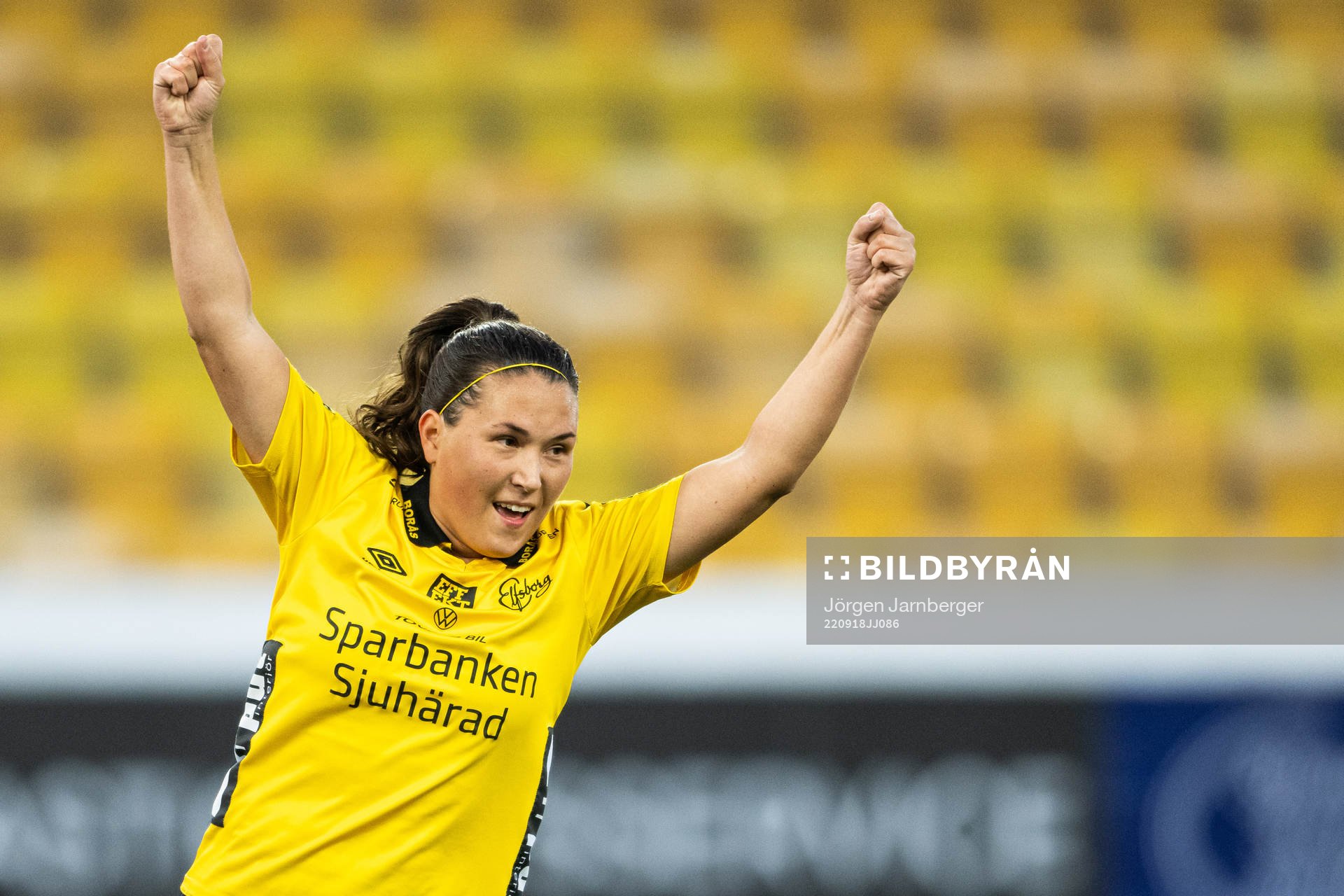 Elfsborgs Johanna Kalinski Köhlqust jublar