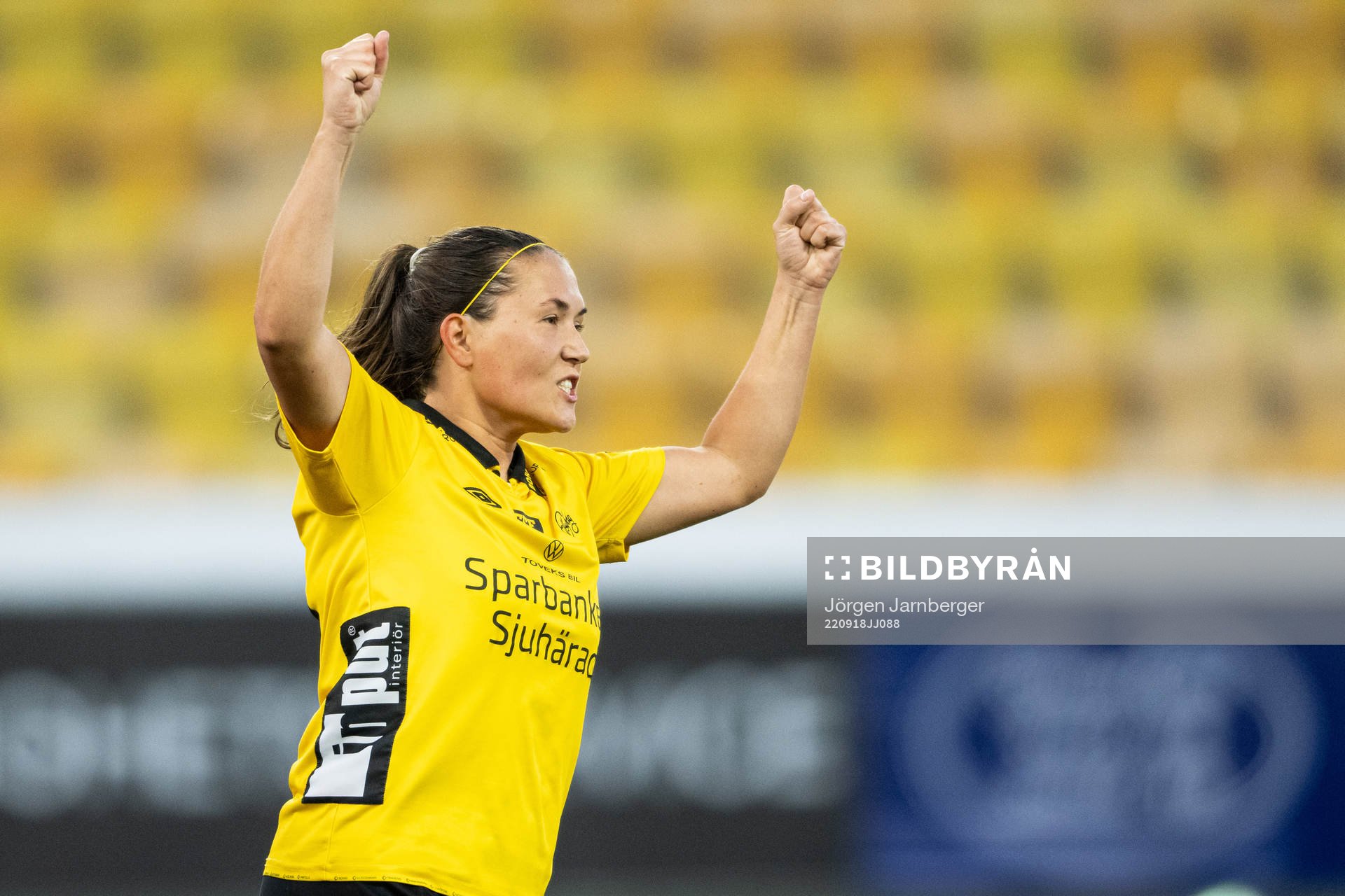 Elfsborgs Johanna Kalinski Köhlqust jublar
