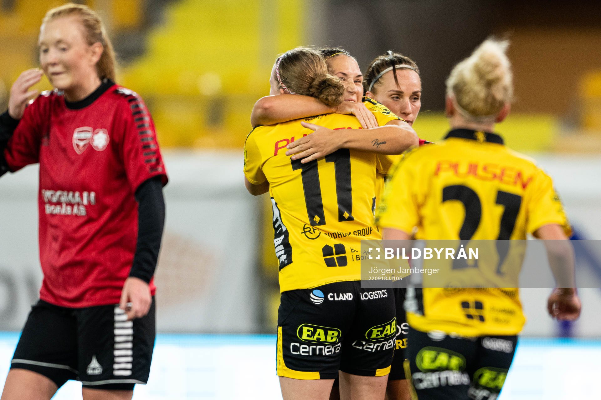 Elfsborgs Leann Nyström och Johanna Kalinski Köhlqust