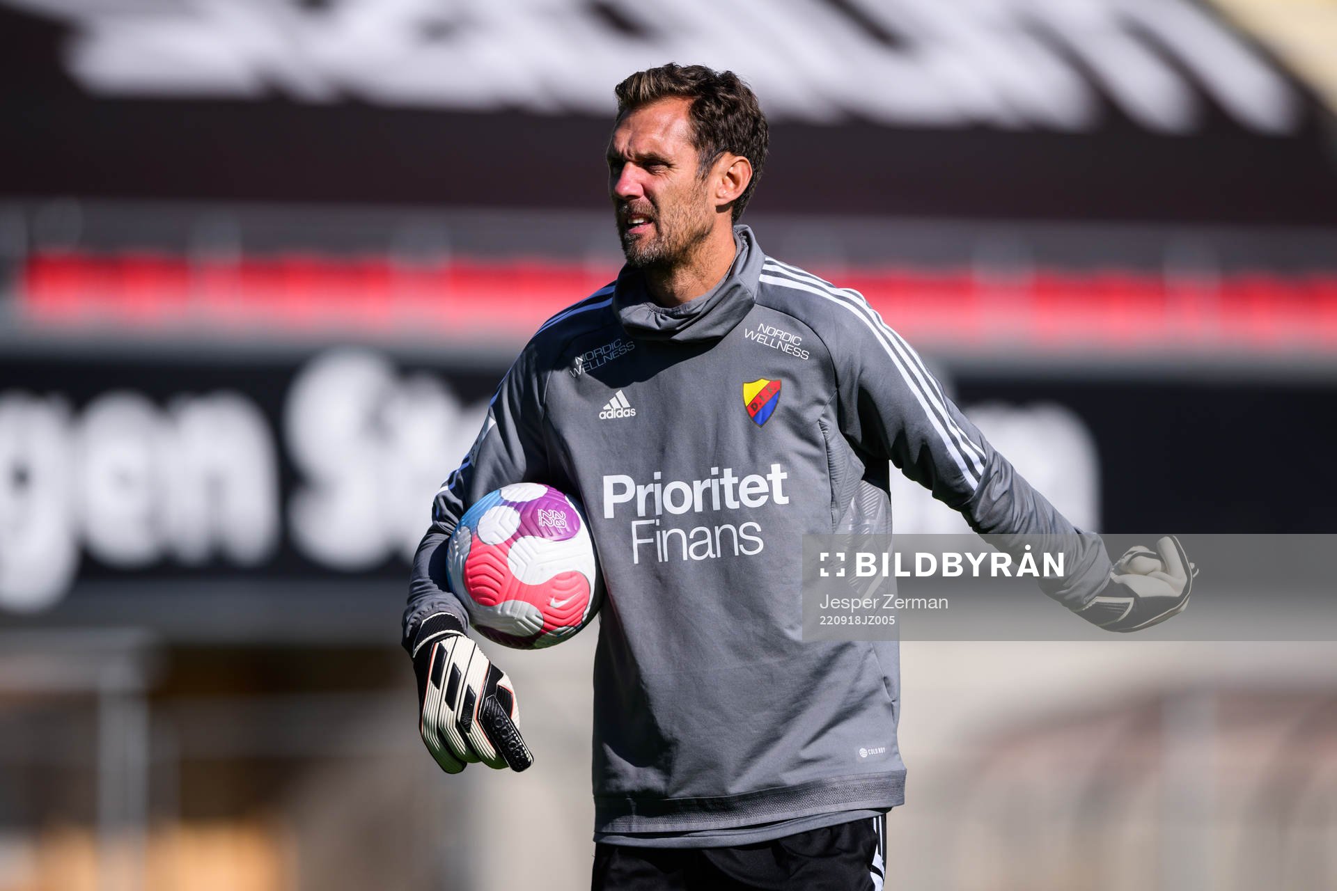 Djurgårdens målvaktstränare Andreas Isaksson