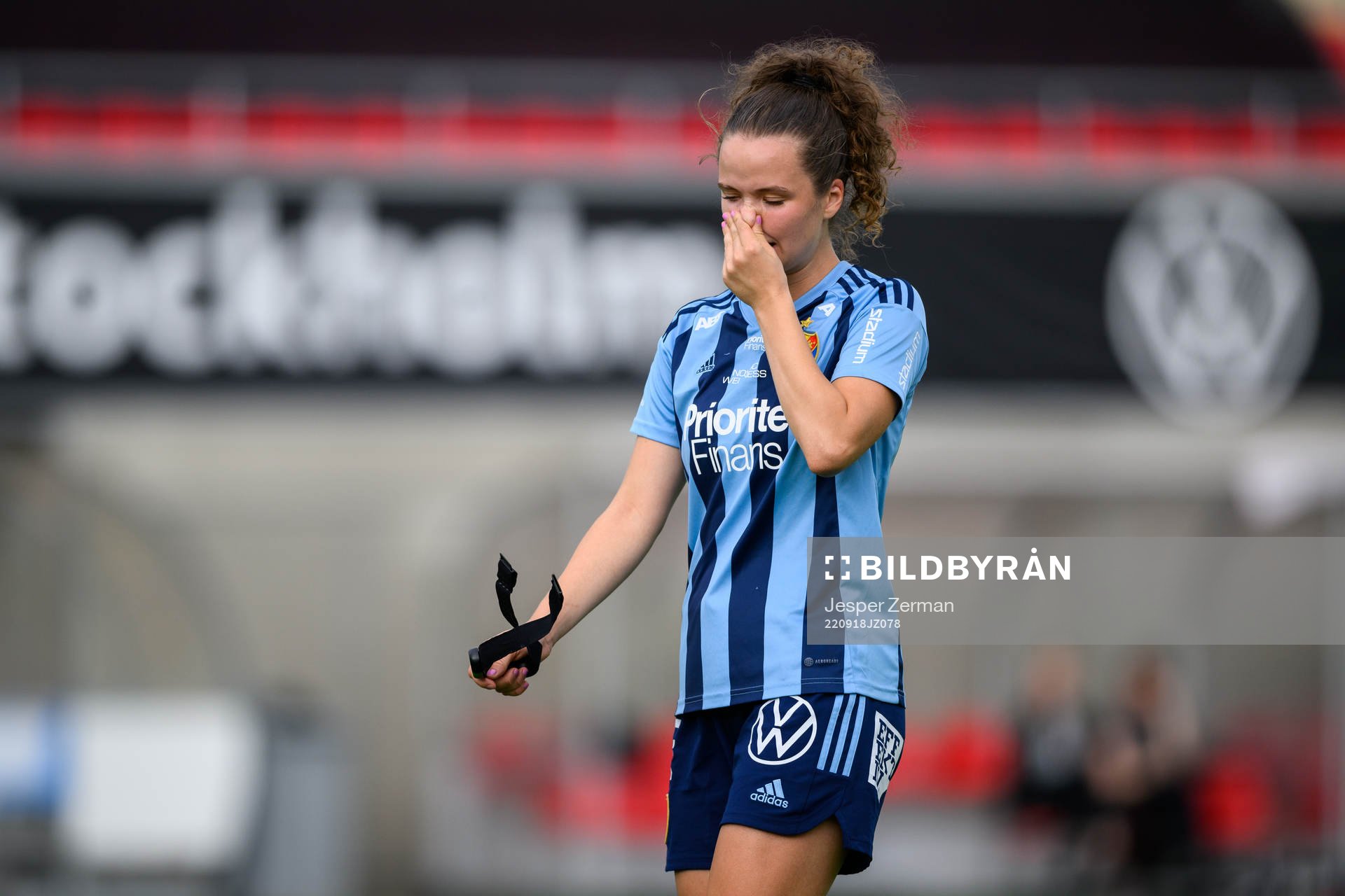 Djurgårdens Julia Walentowicz deppar