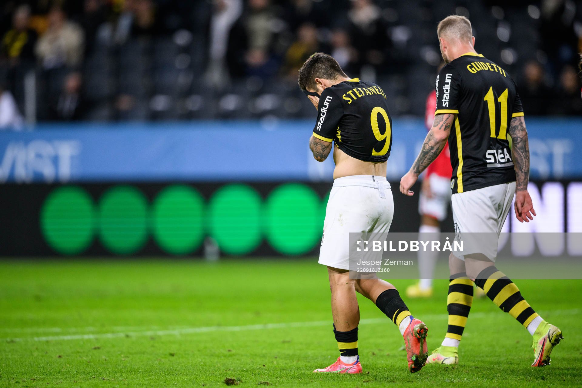 AIKs Nicolas Stefanelli och John Guidetti