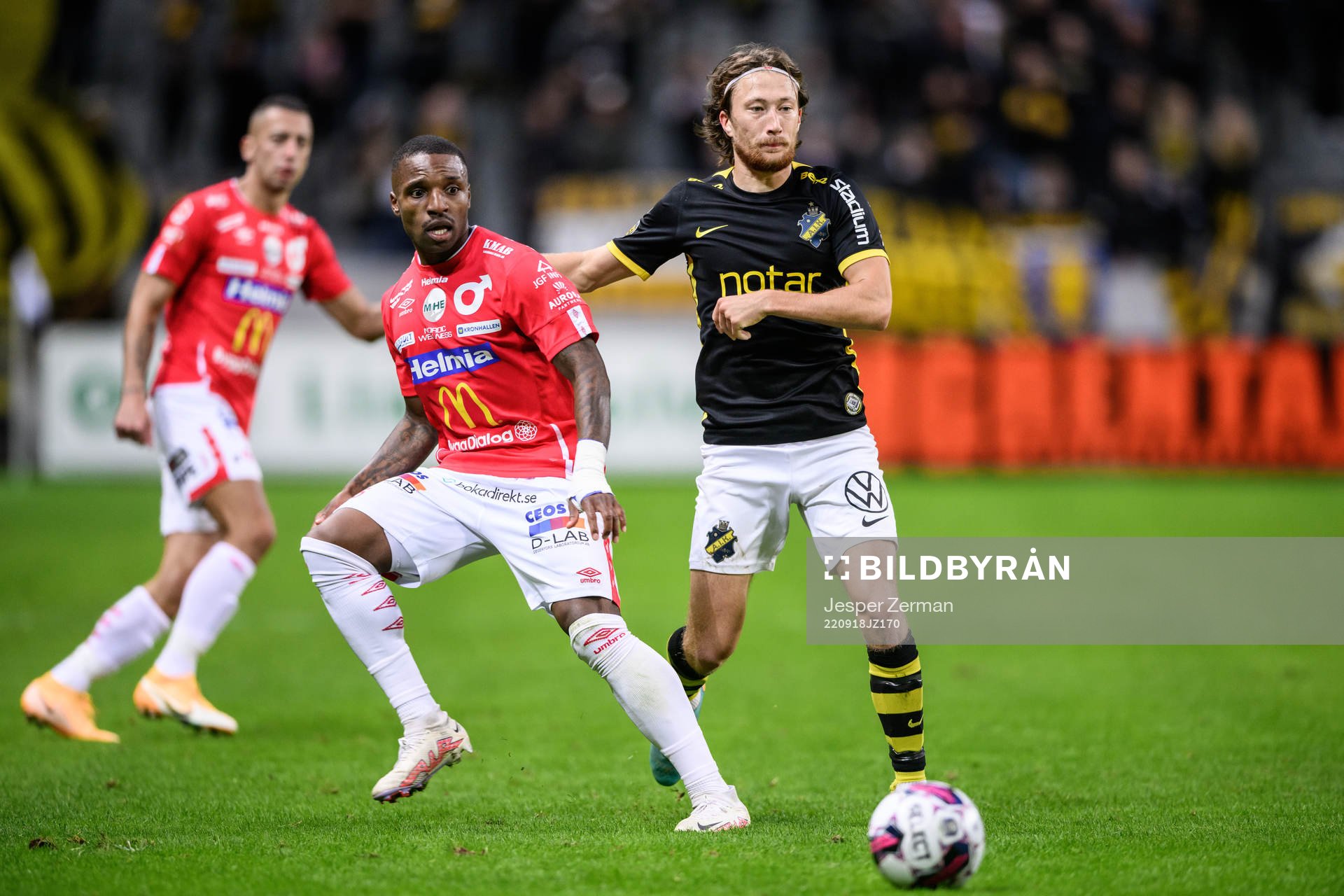 Degerfors Joseph - Claude Agyeman Gyau och AIKs Axel