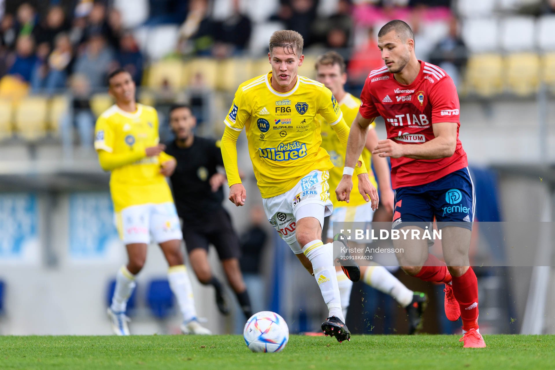 Falkenbergs Taylor Silverholt och Vänersborgs Milos