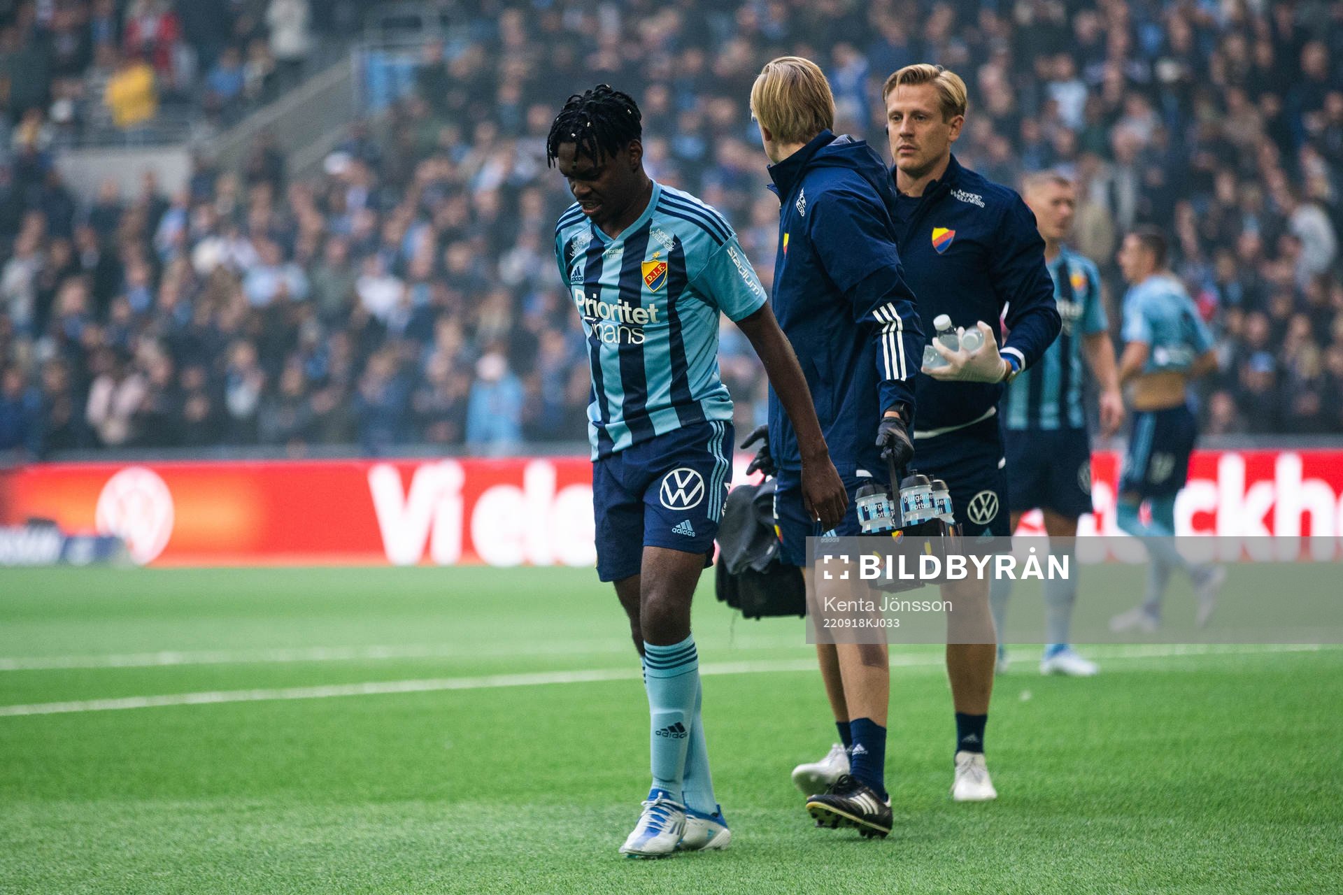 Djurgårdens Joel Asoro har ont