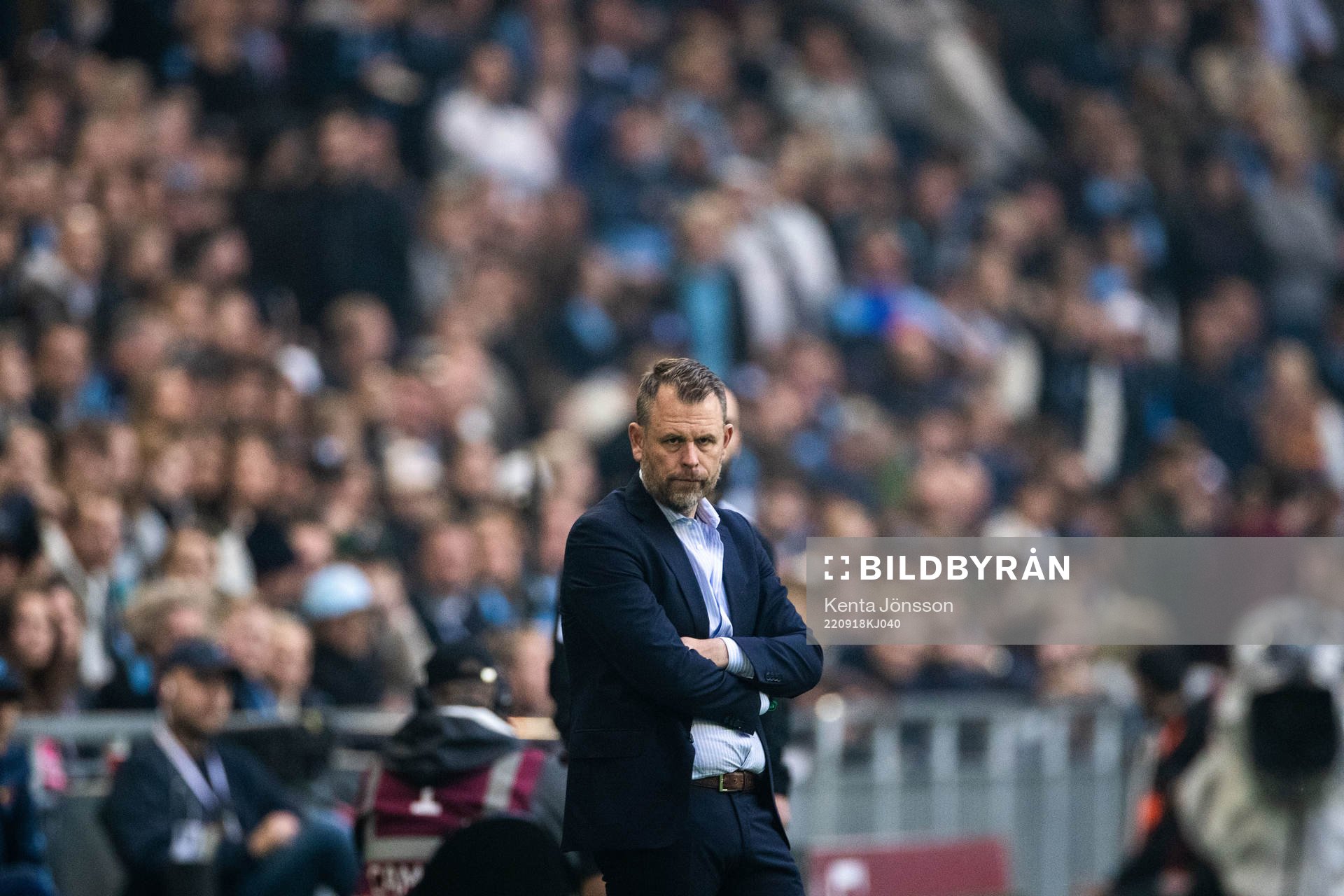 IFK Göteborgs tränare Mikael Stahre deppar