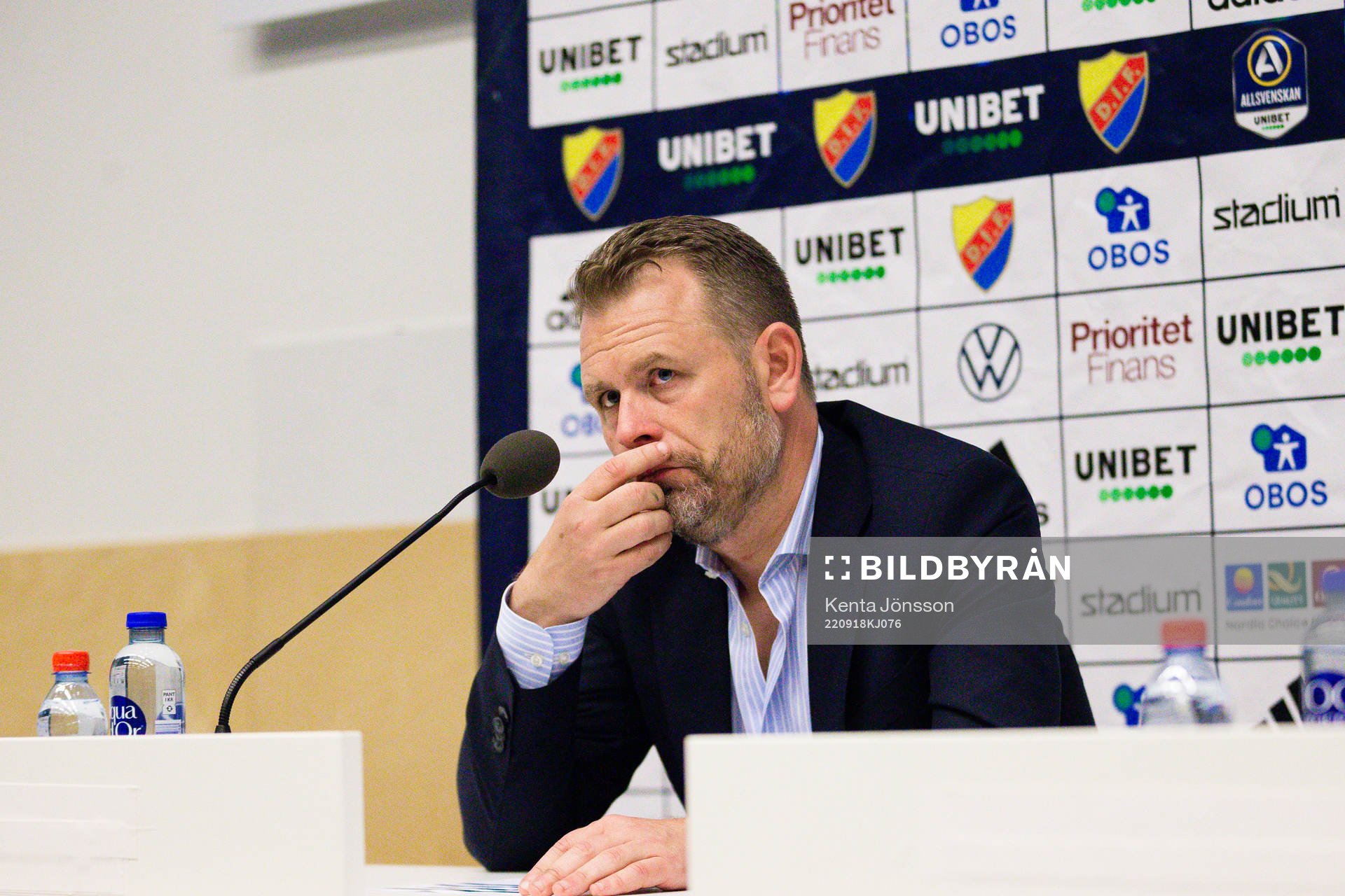 IFK Göteborgs tränare Mikael Stahre deppar