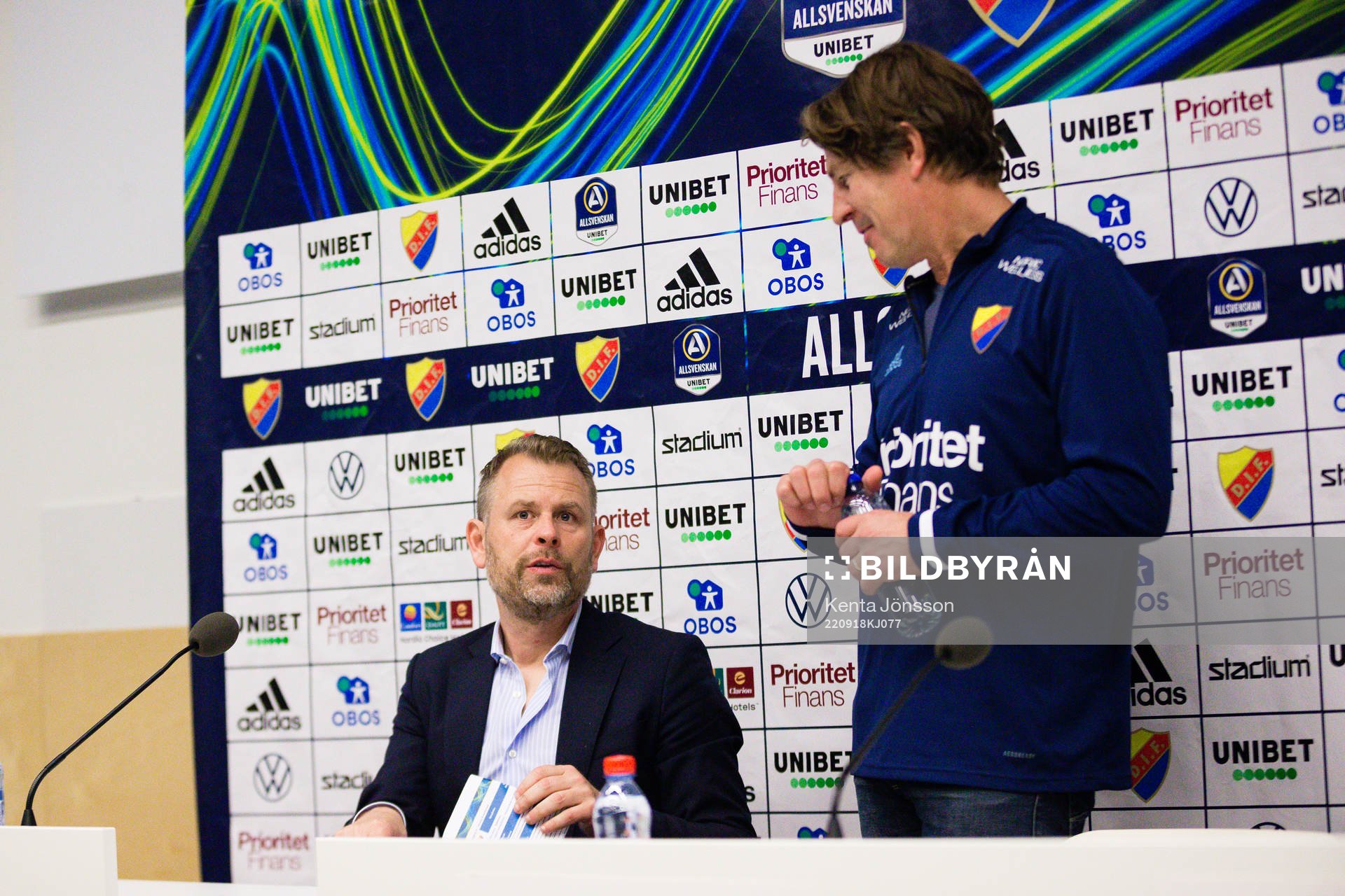IFK Göteborgs tränare Mikael Stahre och Djurgårdens