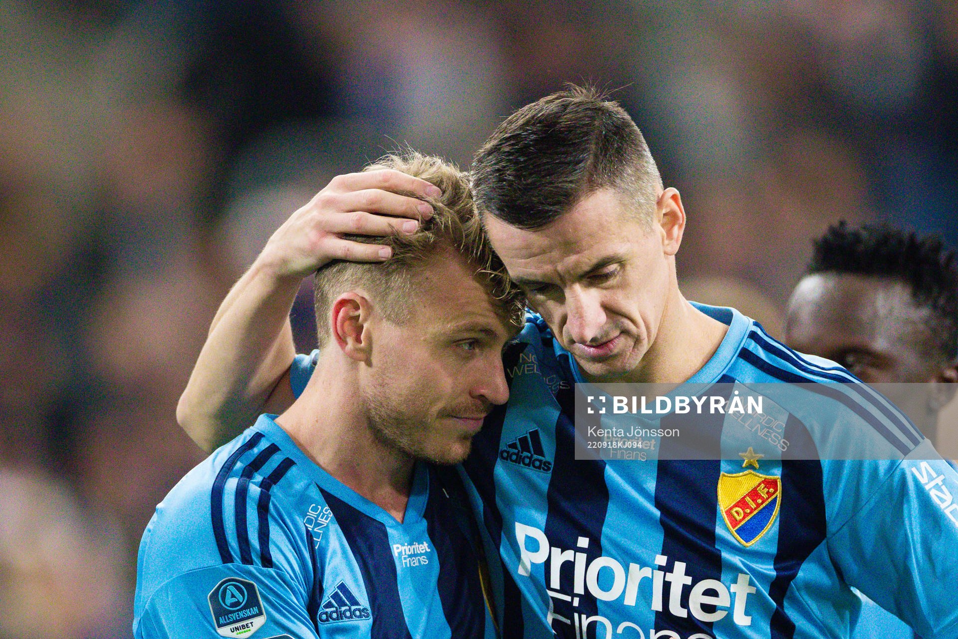Djurgårdens Rasmus Schüller och Haris Radetinac