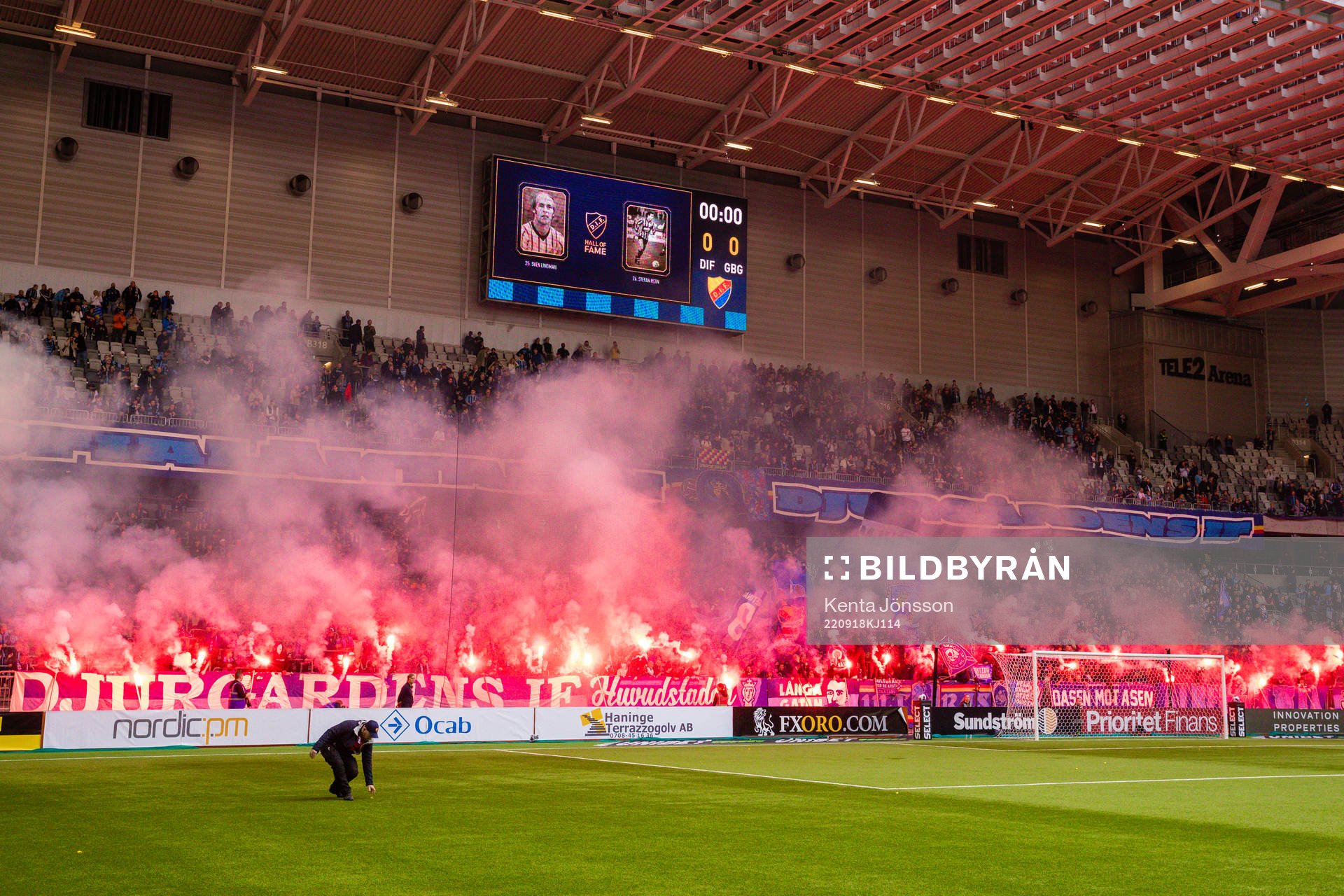 Djurgårdens supportrar
