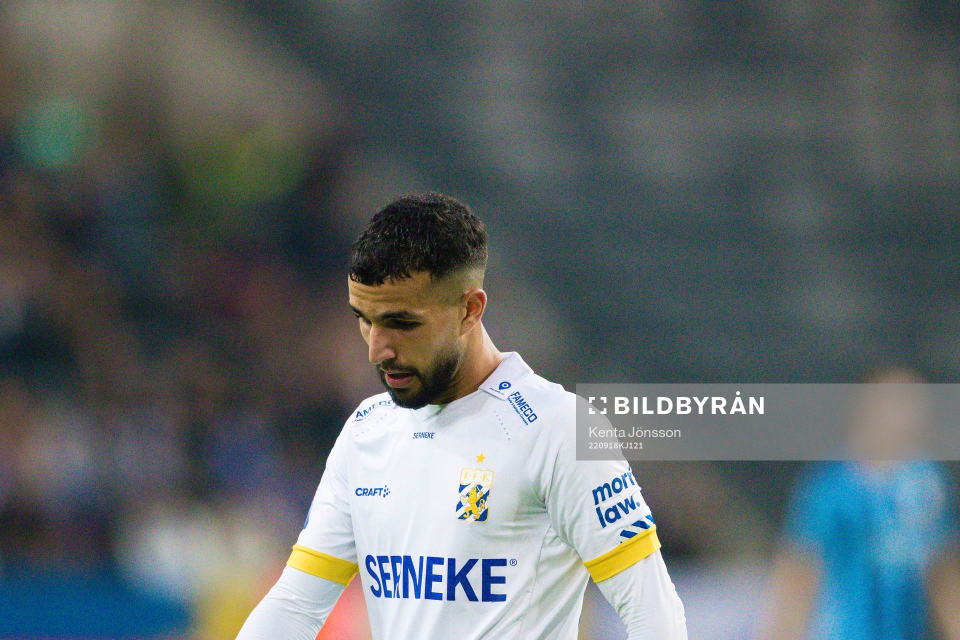 IFK Göteborgs Alai Hussain Ghasem deppar