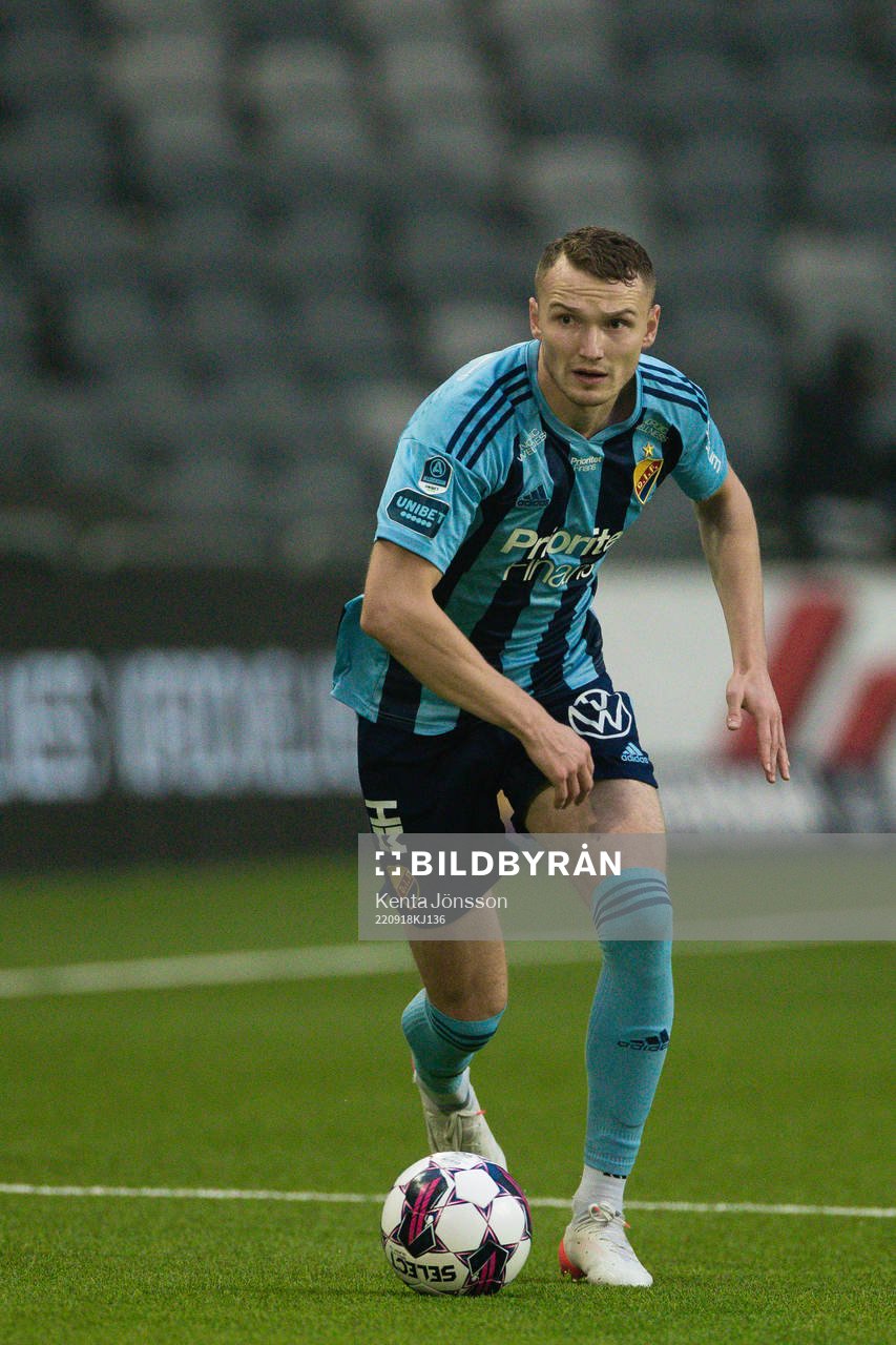Djurgårdens Piotr Johansson