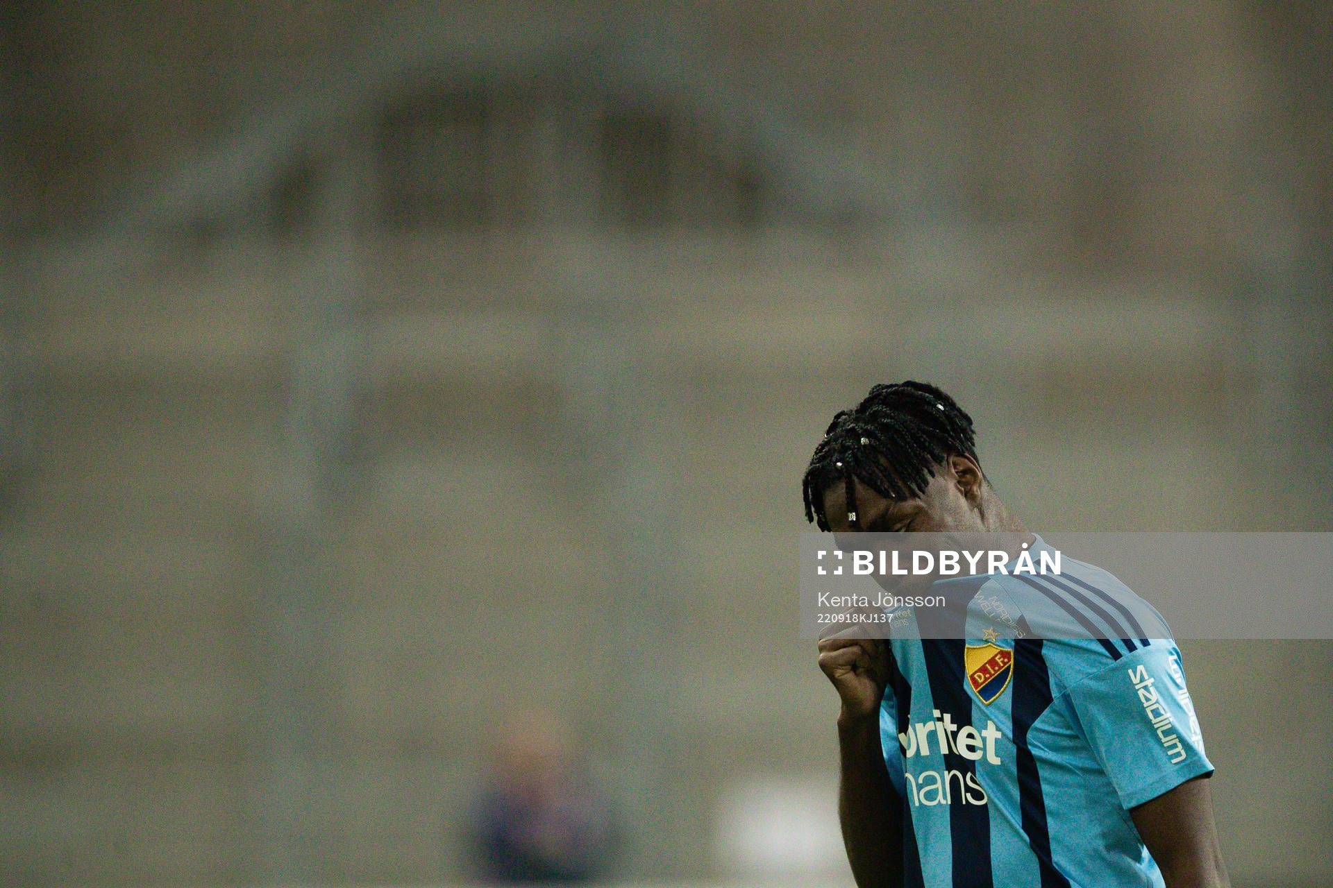 Djurgårdens Joel Asoro deppar
