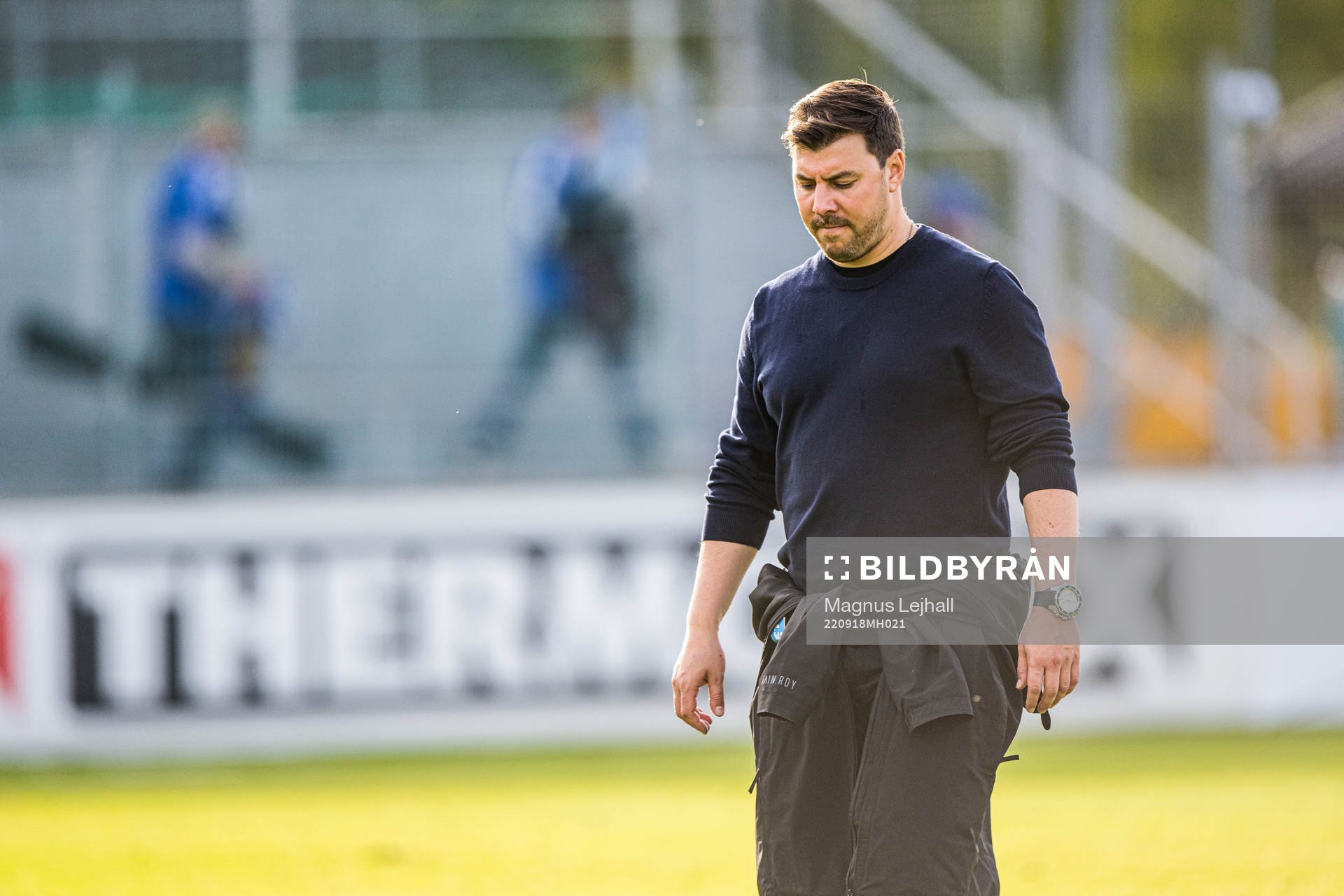 Sundsvalls tränare Brian Clarhaut deppar