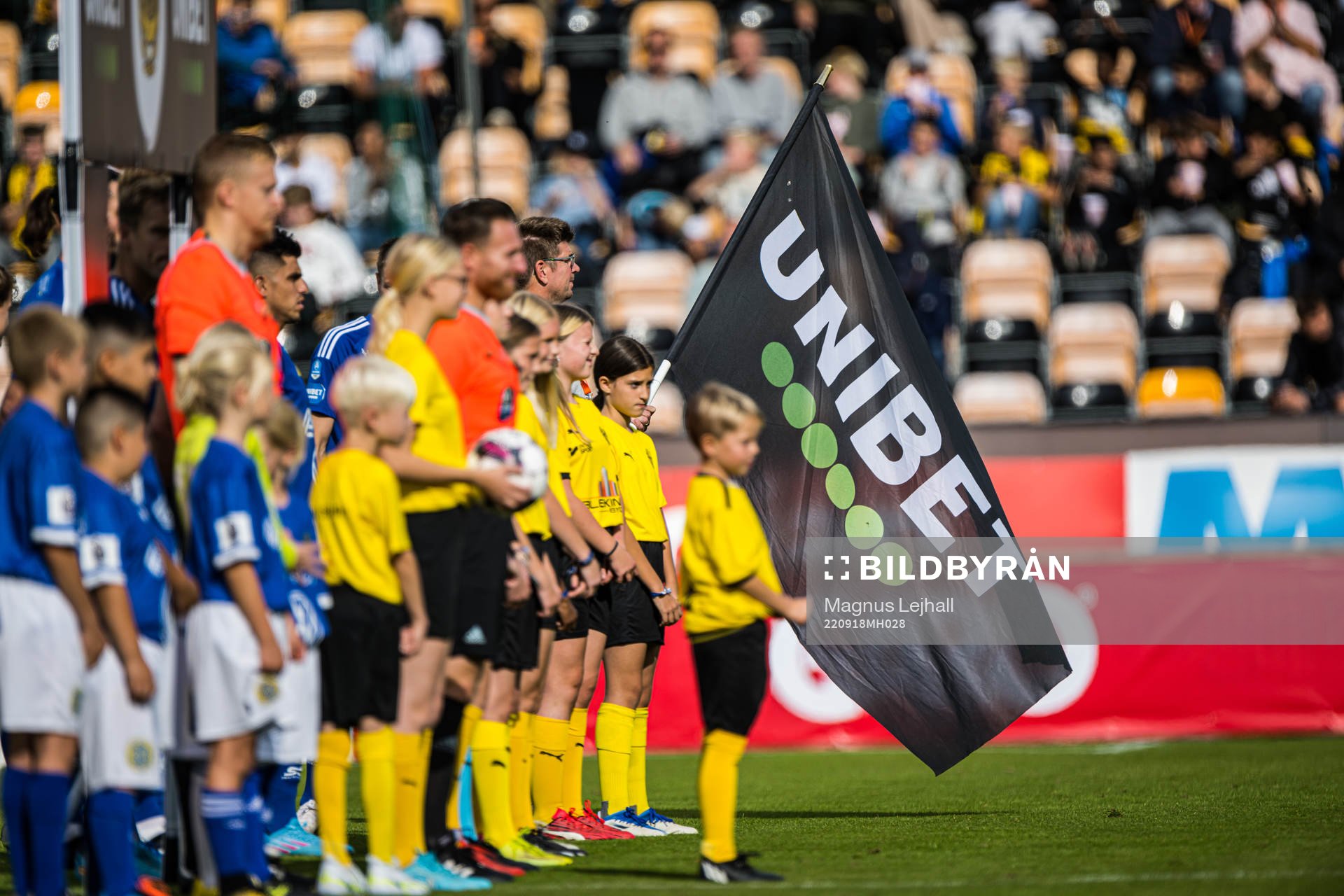 Flagga med Unibet