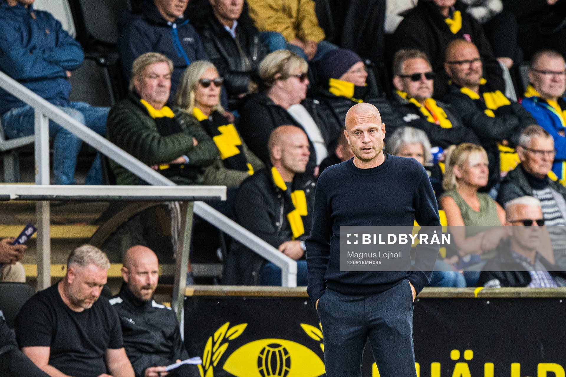 Mjällbys tränare Andreas Brännström