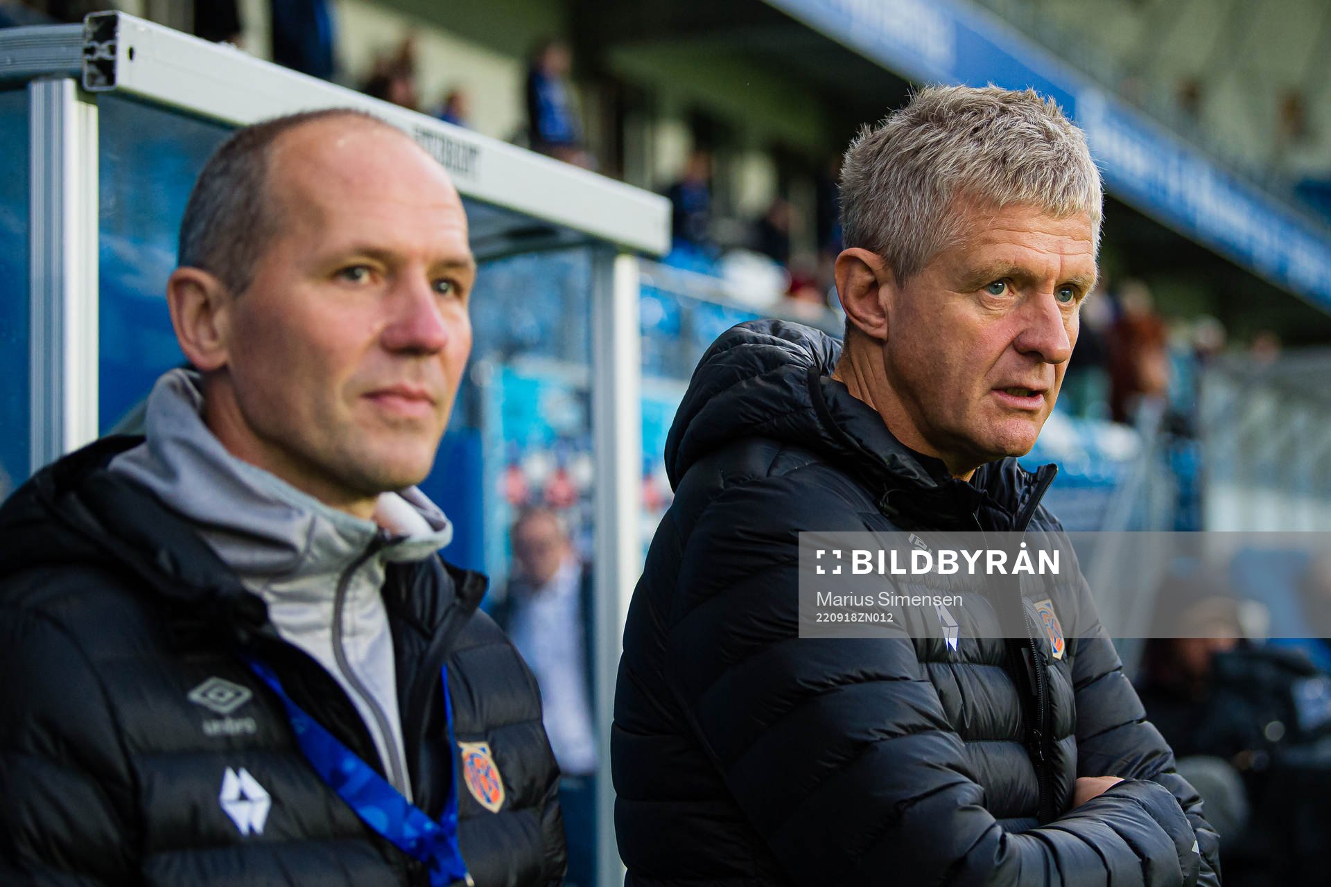 Bjørn Erik Melland, sports director of Aalesund, og Lars