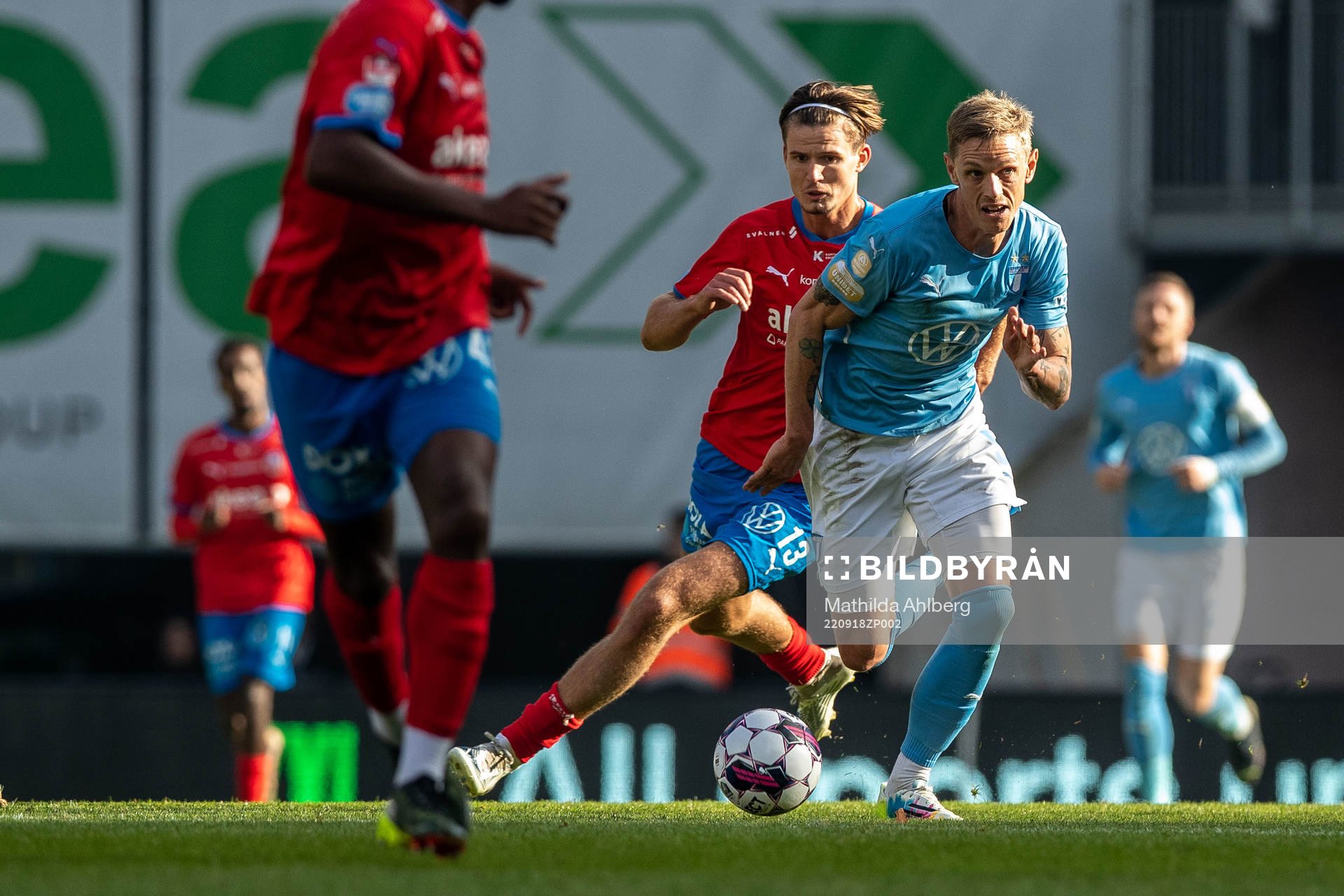 Helsingborgs Wilhelm Loeper och Malmö FFs Søren Rieks