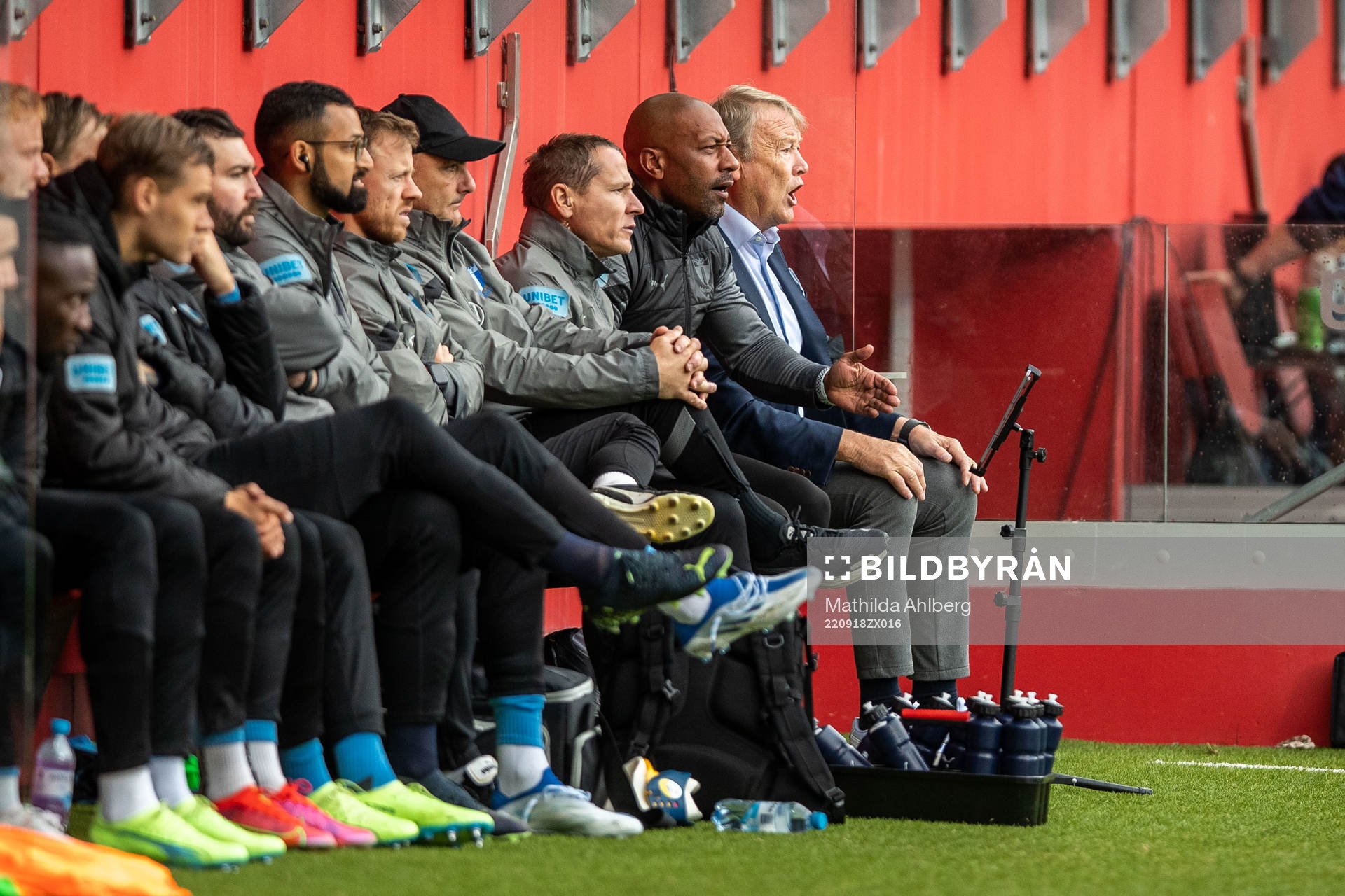 Malmö FFs assisterande tränare Jeffrey Aubynn och