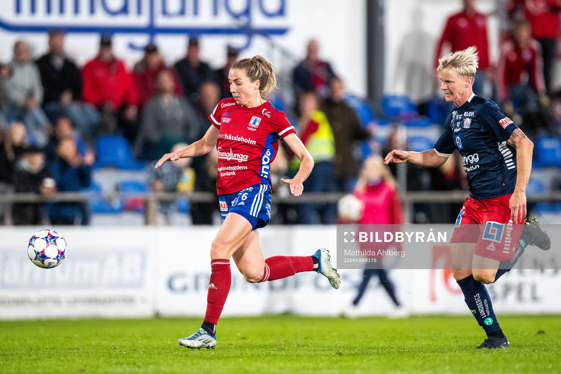 Vittsjös Clara Markstedt och Linköpings Nilla Fischer