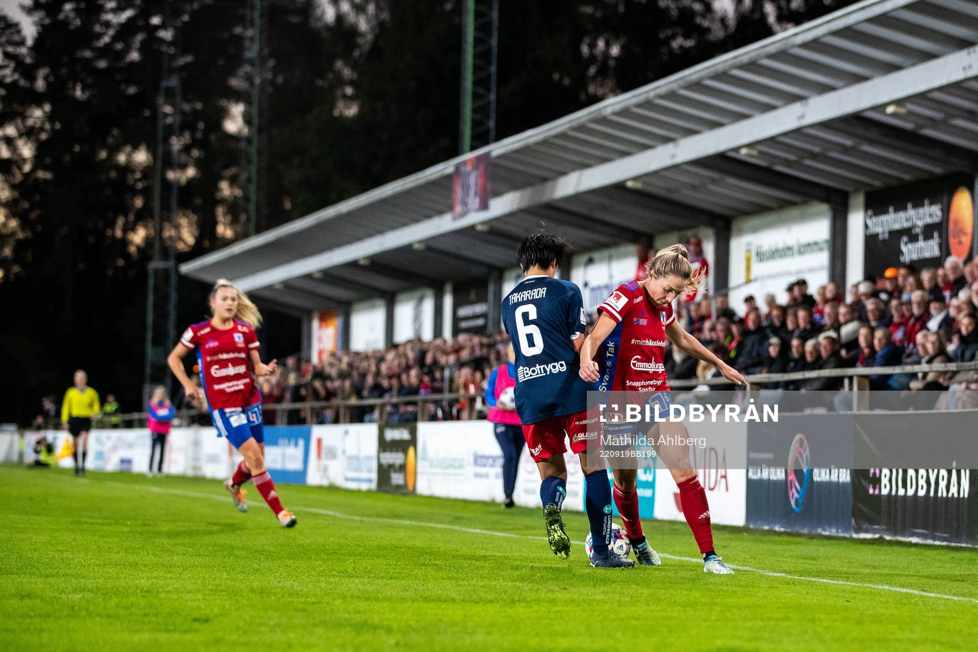 Linköpings Saori Takarada och Vittsjös Clara Markstedt