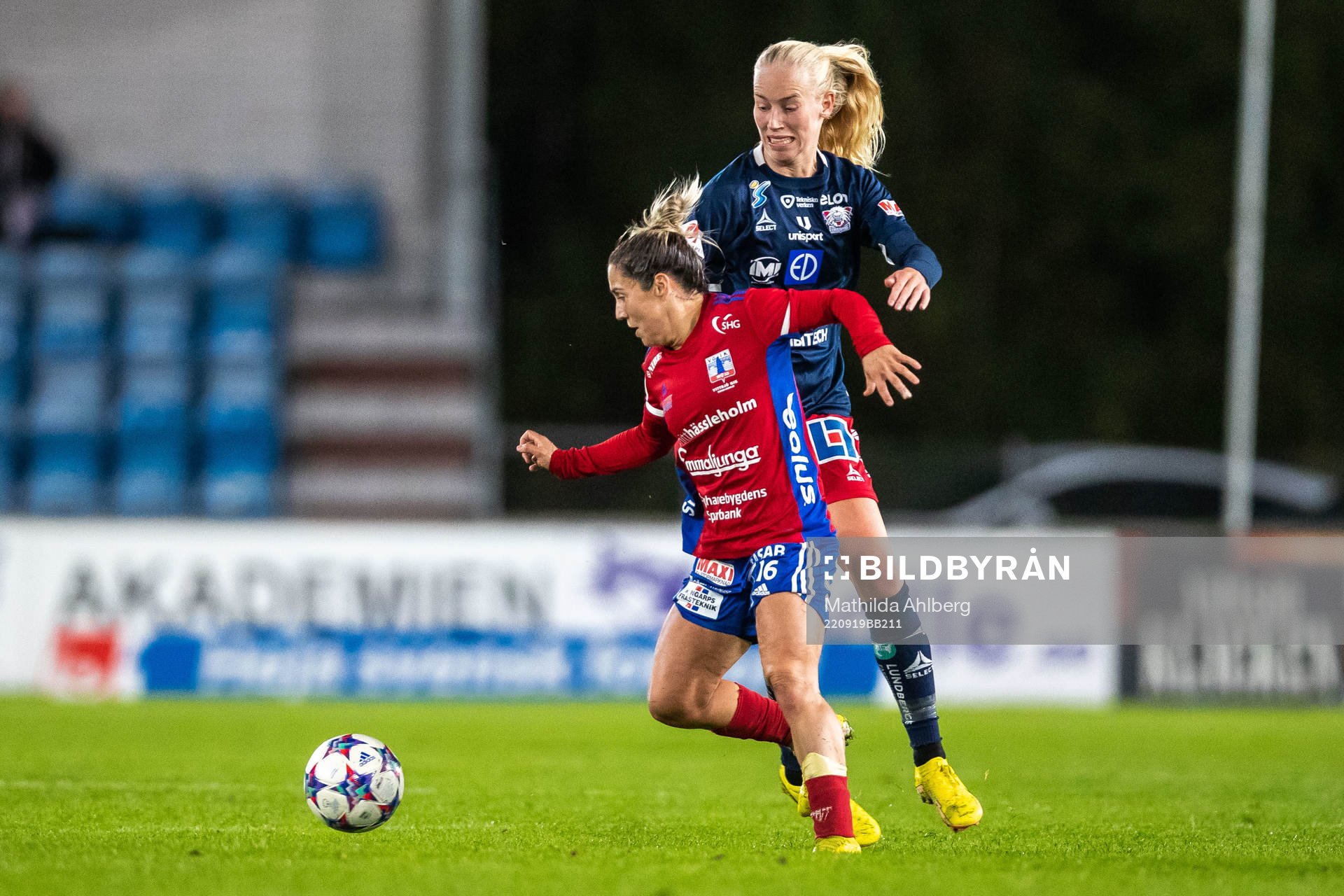Vittsjös Katrina Gorry och Linköpings Amalie Vangsgaard