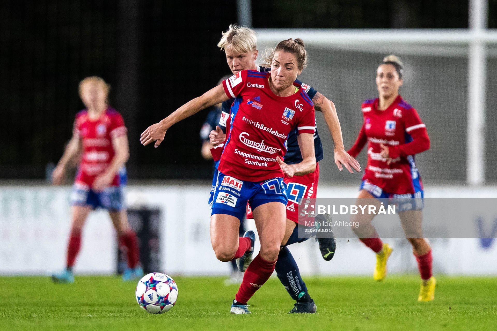 Vittsjös Clara Markstedt och Linköpings Nilla Fischer