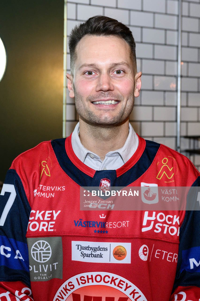 Västerviks tränare Martin Gudmundsson