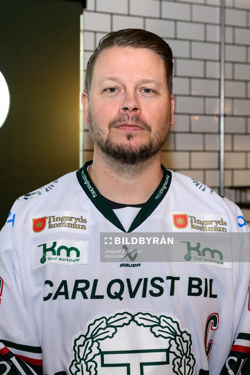 Tingsryds tränare Fredrik Glader