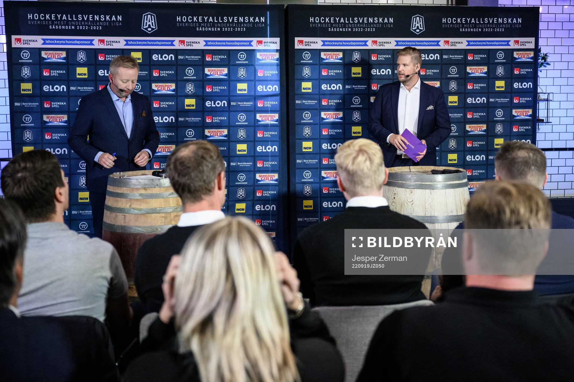 Cmores Fredrik Söderström och Lars Lindberg