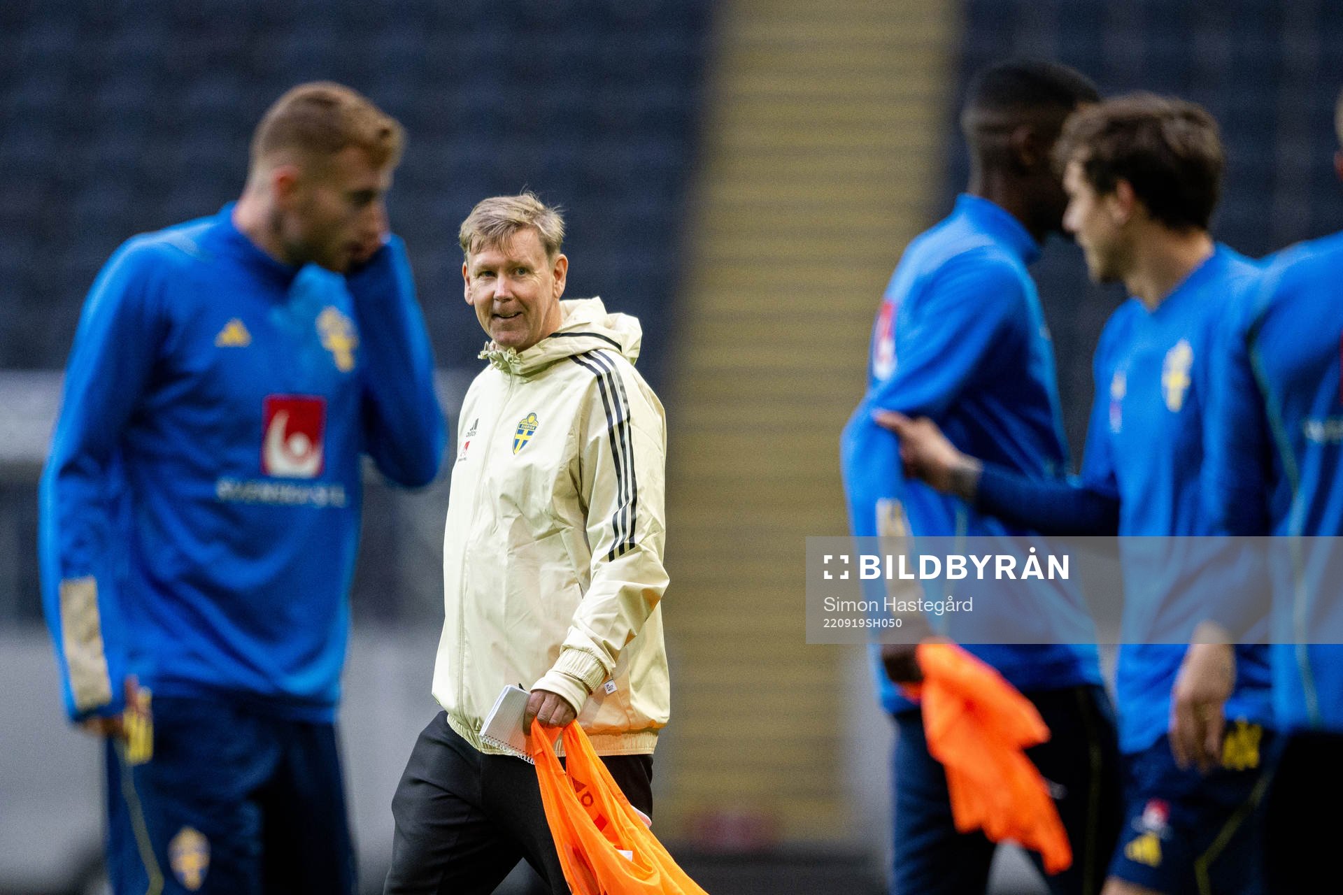 Assistant coach Peter Wettergren