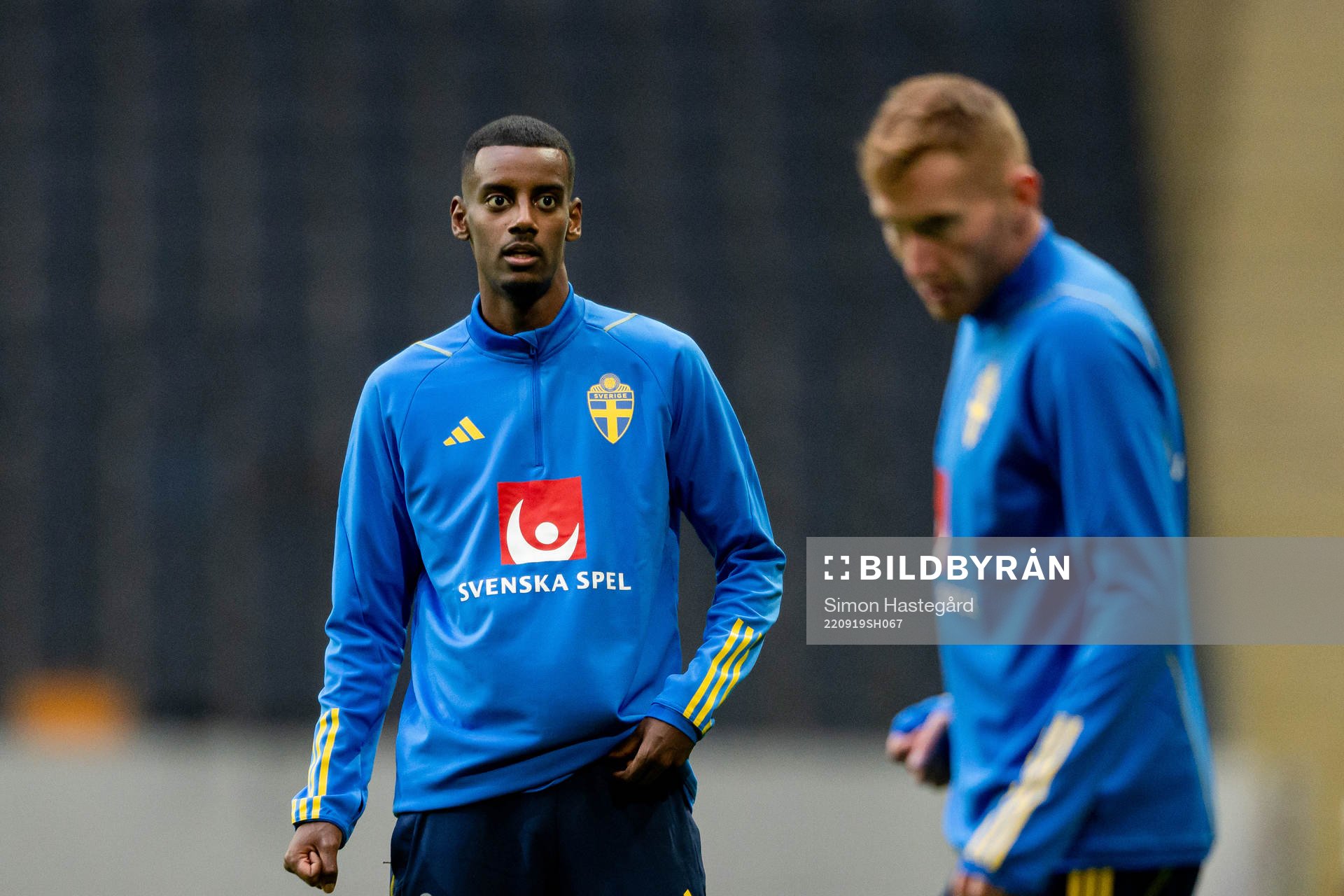 Alexander Isak and Dejan Kulusevski