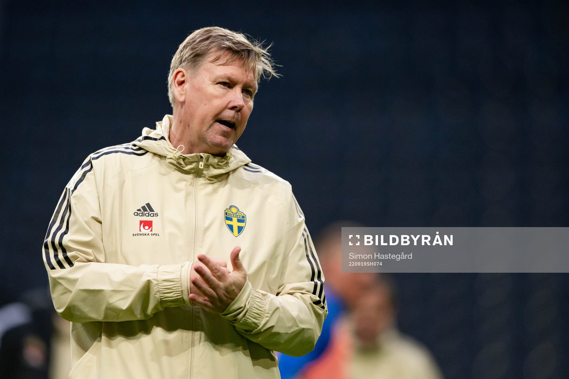 Assistant coach Peter Wettergren