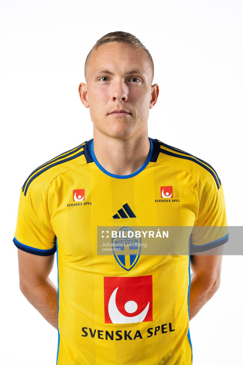 Ludwig Augustinsson of the Swedish national football team