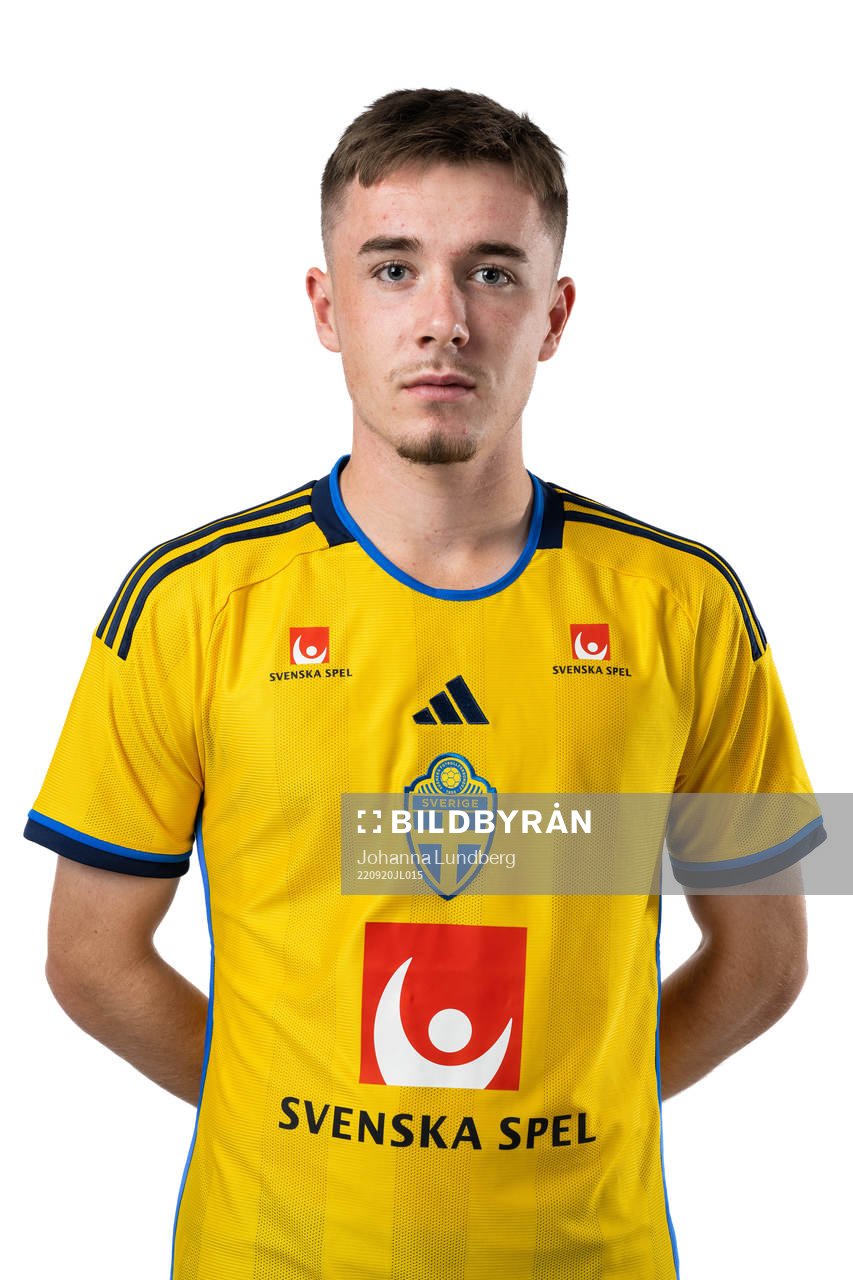 Patrik Wålemark of the Swedish national football team