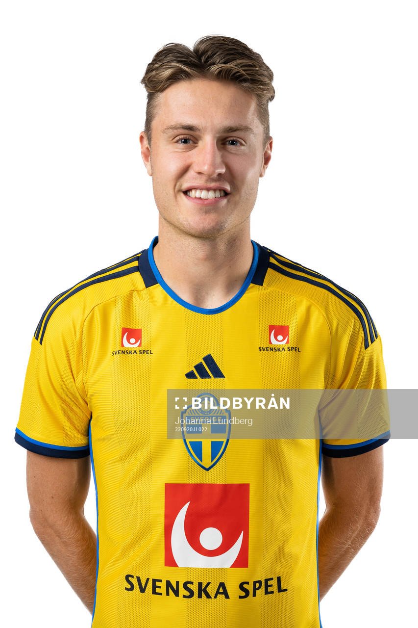 Mattias Svanberg of the Swedish national football team