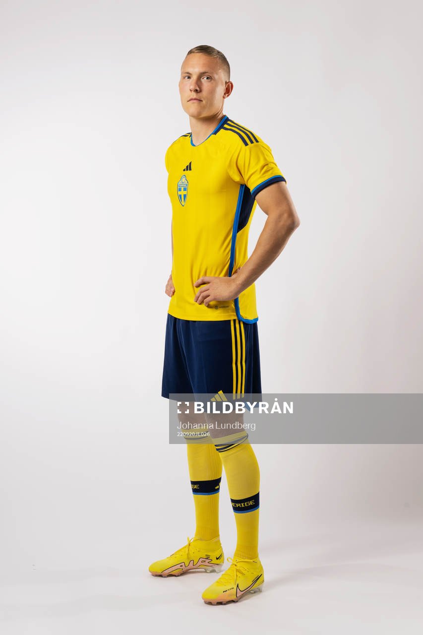 Ludwig Augustinsson of the Swedish national football team