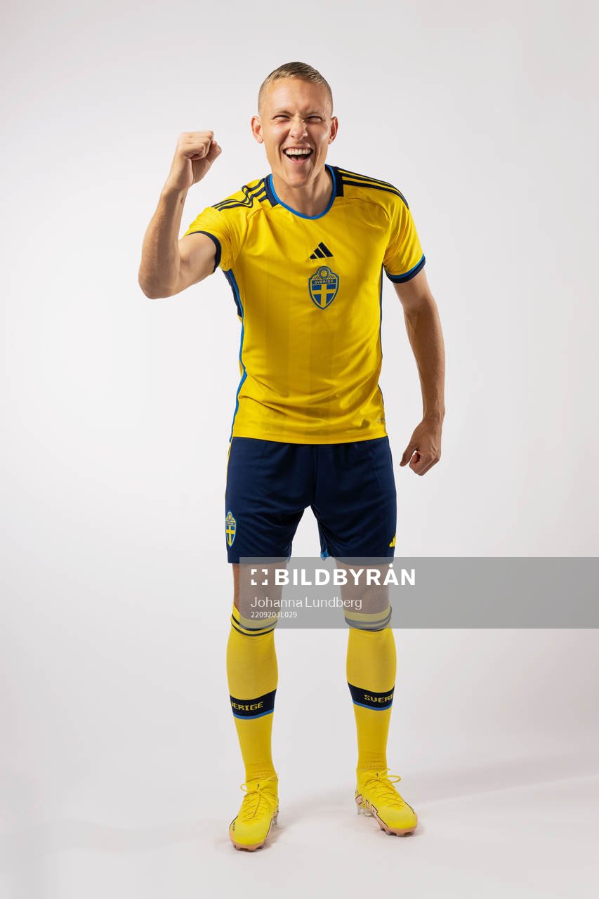 Ludwig Augustinsson of the Swedish national football team