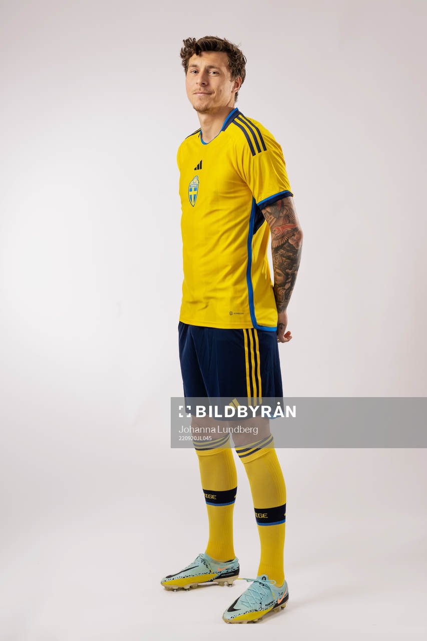 Victor Nilsson Lindelöf of the Swedish national football