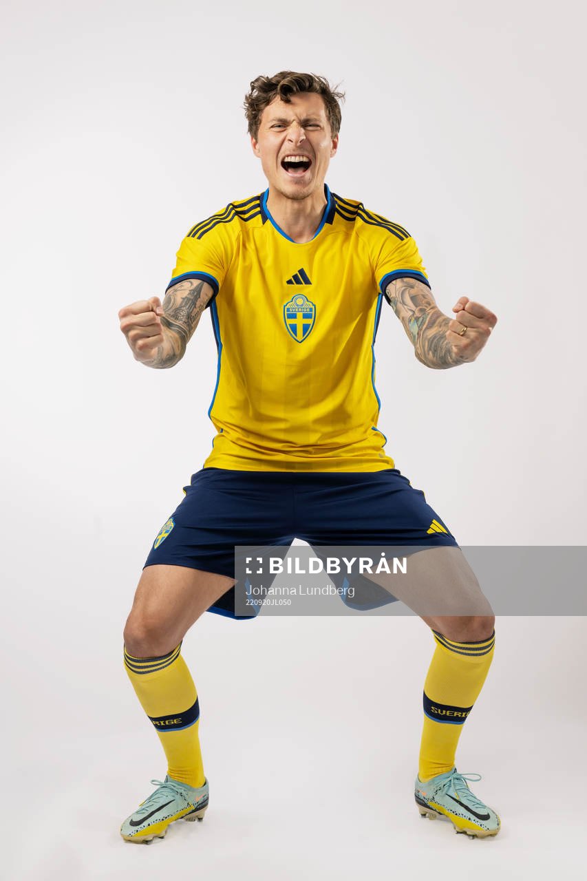 Victor Nilsson Lindelöf of the Swedish national football