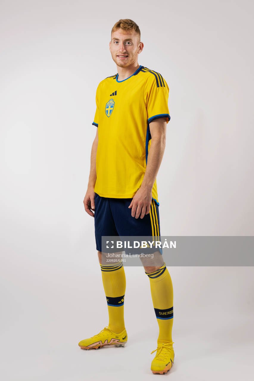 Dejan Kulusevski of the Swedish national football team