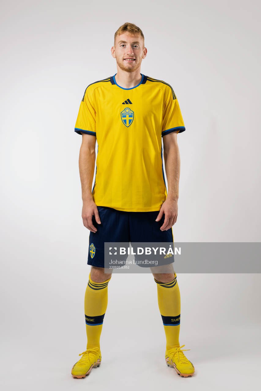 Dejan Kulusevski of the Swedish national football team