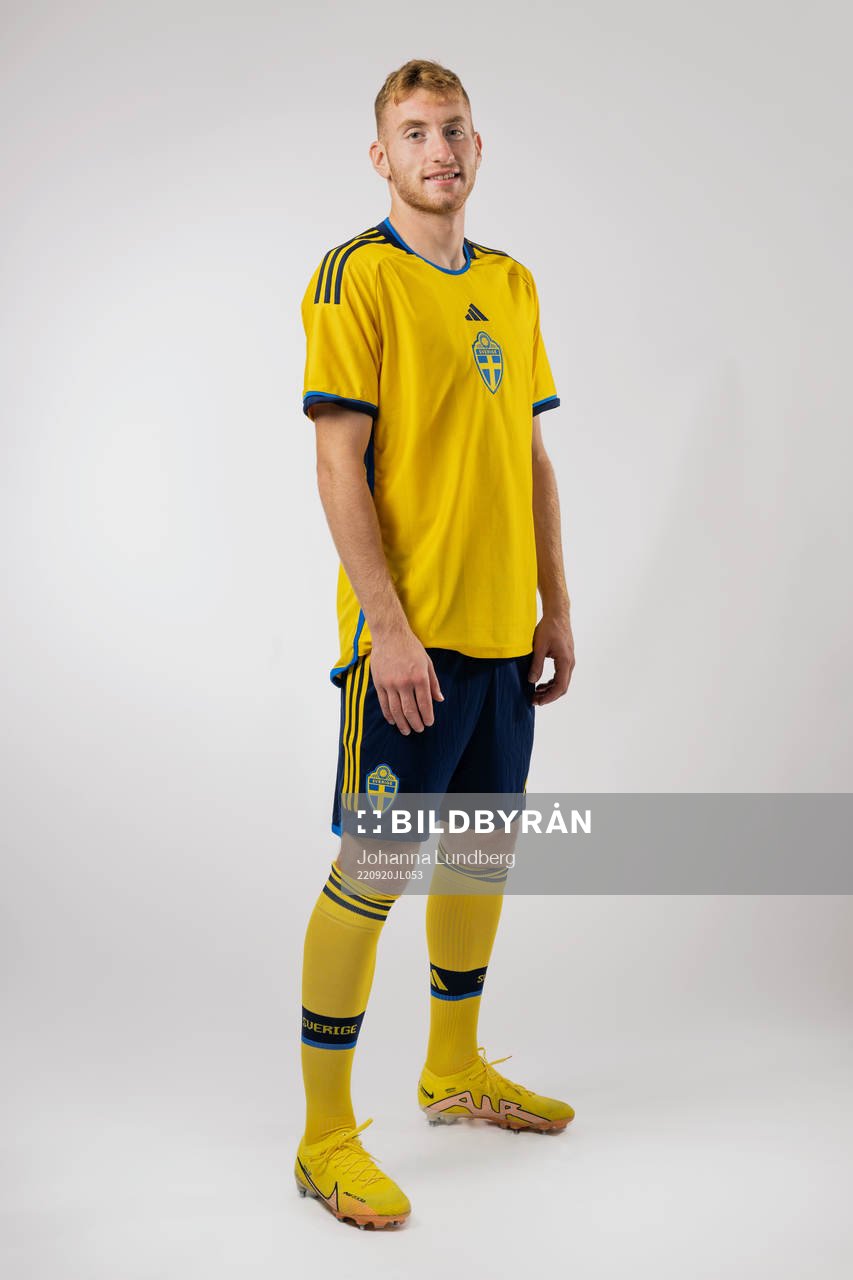 Dejan Kulusevski of the Swedish national football team