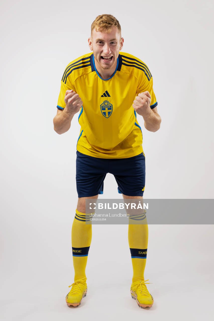 Dejan Kulusevski of the Swedish national football team