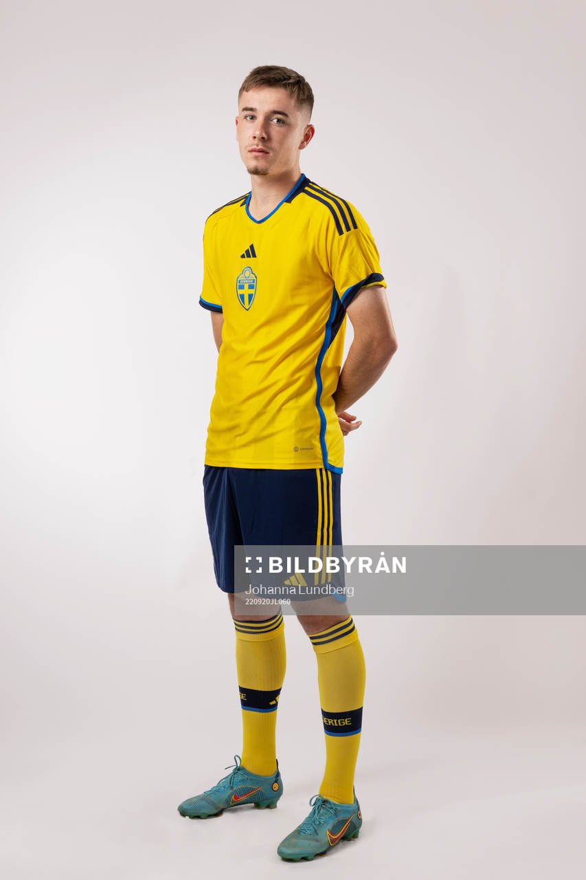 Patrik Wålemark of the Swedish national football team