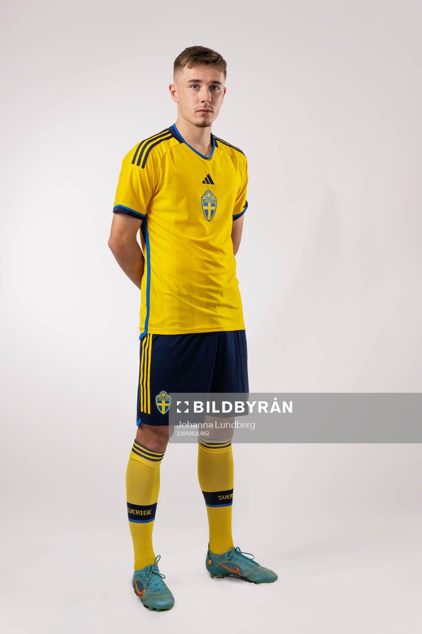 Patrik Wålemark of the Swedish national football team