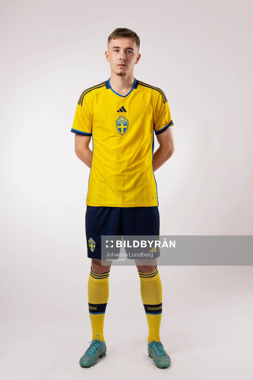 Patrik Wålemark of the Swedish national football team