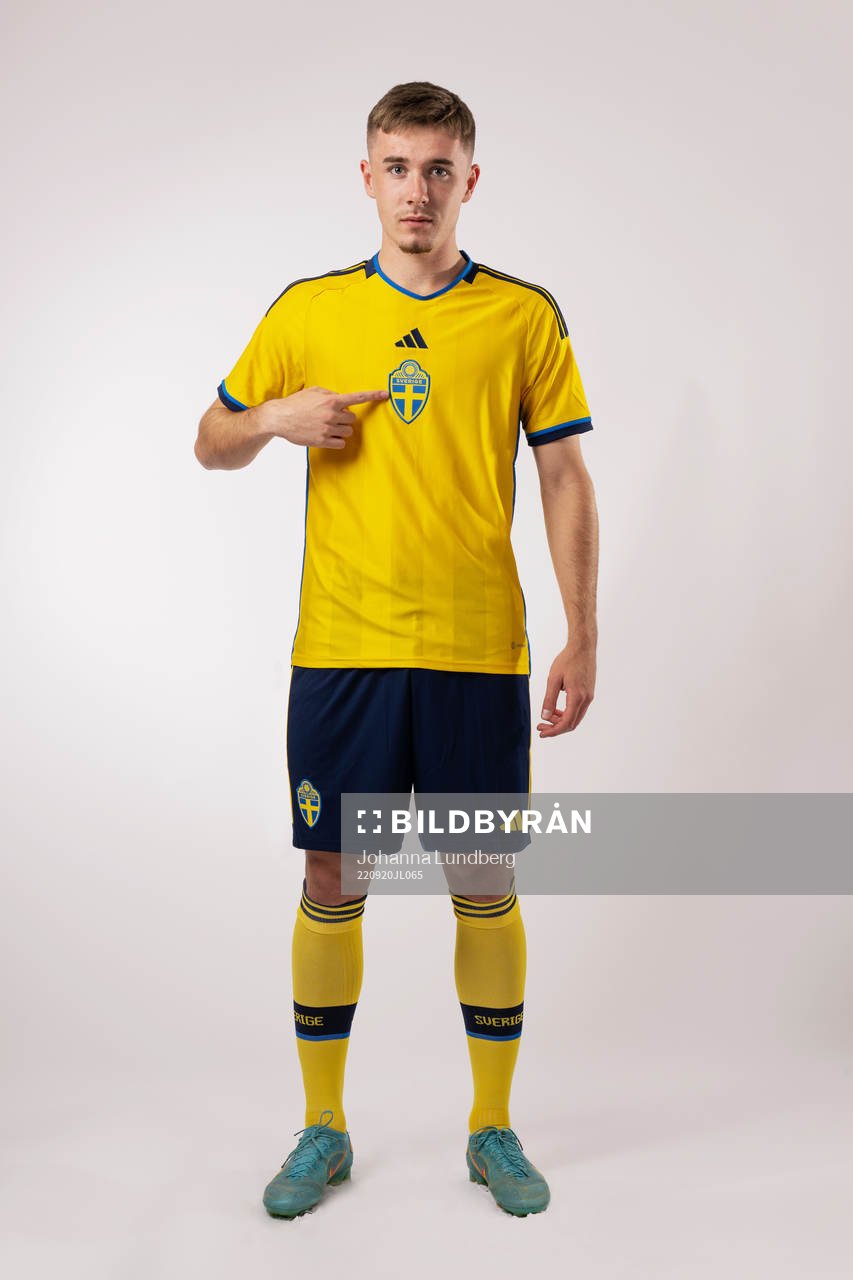 Patrik Wålemark of the Swedish national football team